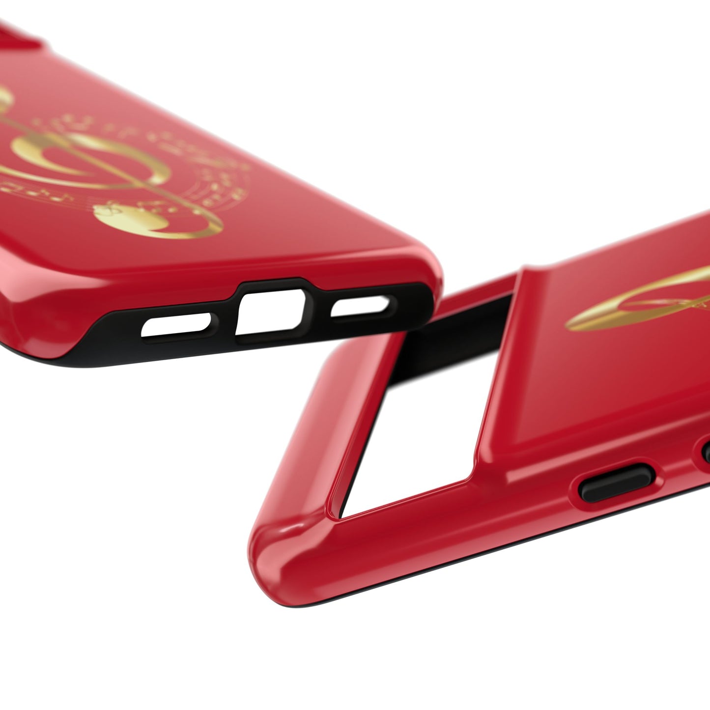 Tough Cases - Red Musical Note