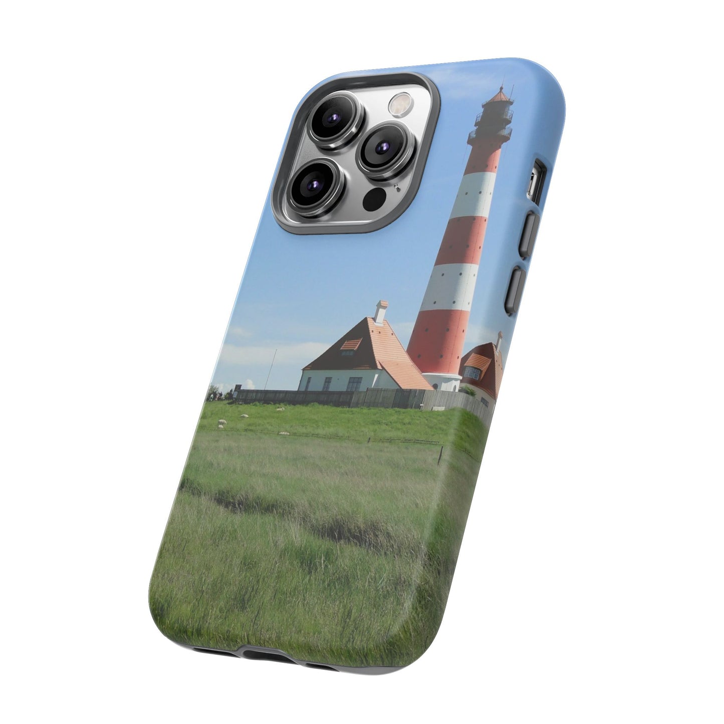 Lighthouse Phone Case - Coastal Vibes, Nautical Gift, Ocean Lover Accessory, Beach Aesthetic, Customizable Design