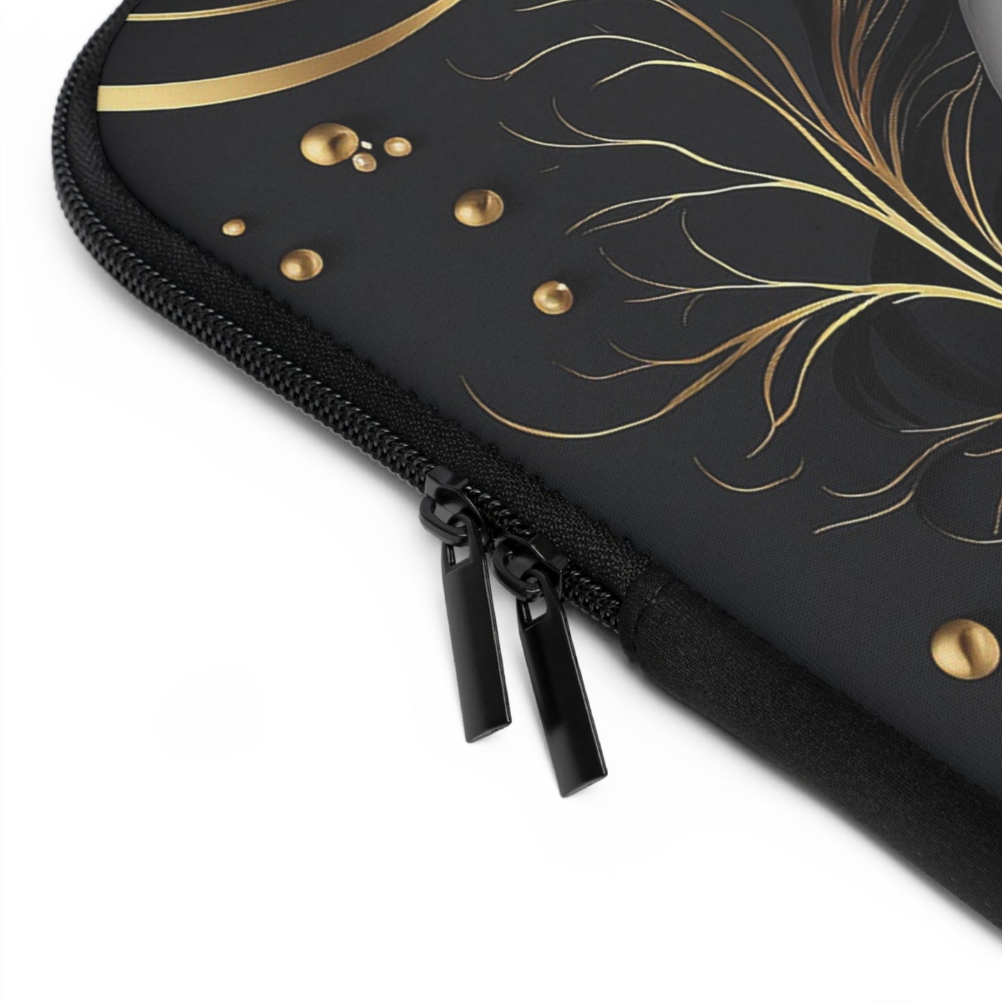 Elegant Personalized Laptop Sleeve, Art-Inspired Tech Case, Gift for Students, Professionals, Custom Monogram Sleeve, Stylish Gadget Cover