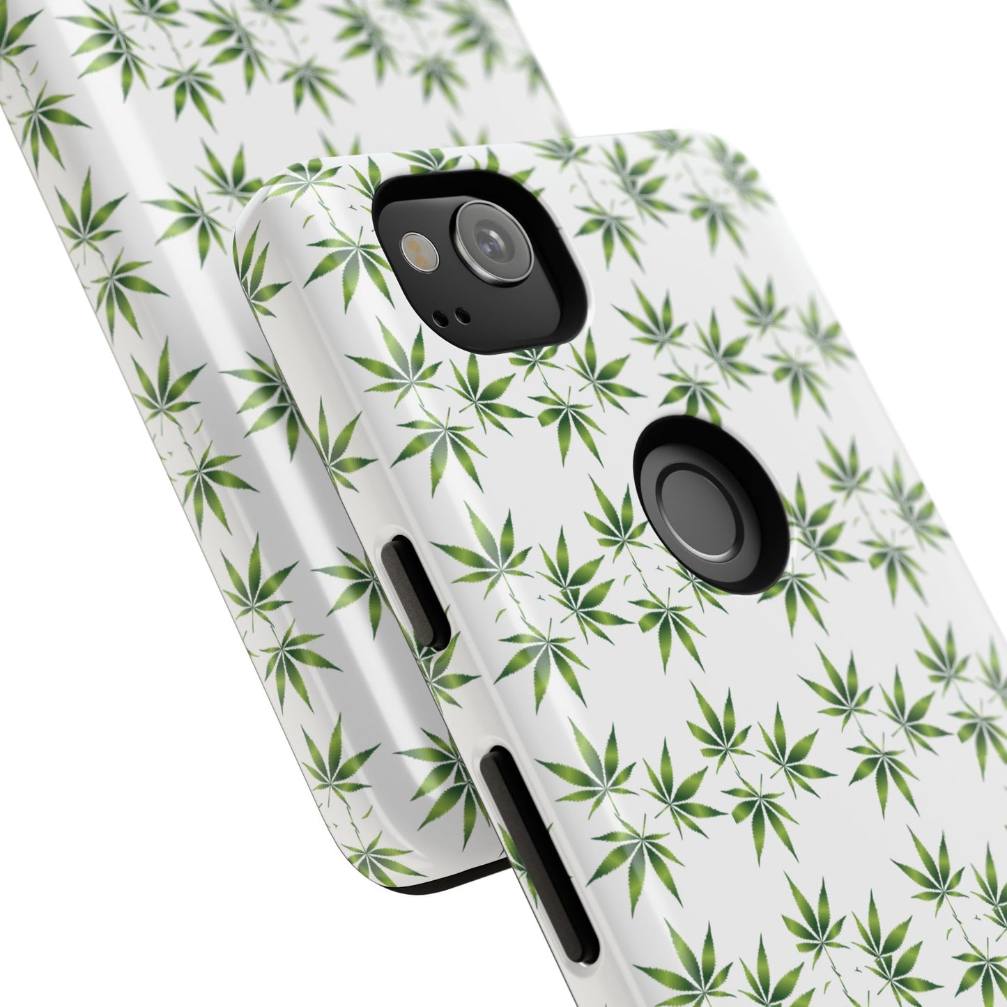 Stylish Phone Case with Cannabis Leaf Design, Durable Phone Cover, Gift for Stoner Friends, Unique Phone Accessory, Nature-Inspired Design