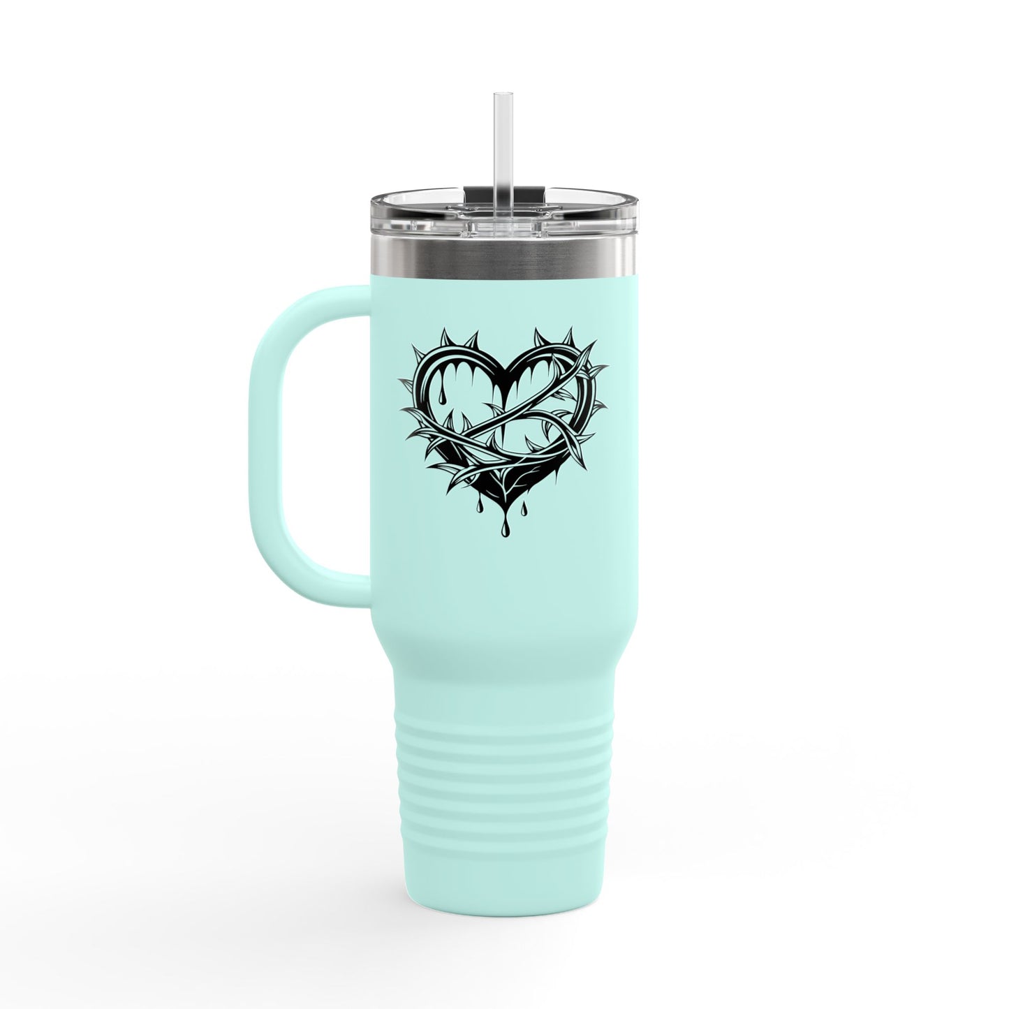 Chic Insulated Travel Mug, 40oz - Perfect for Coffee Lovers, Gifts, Road Trips, Outdoor Adventures, Unique Designs