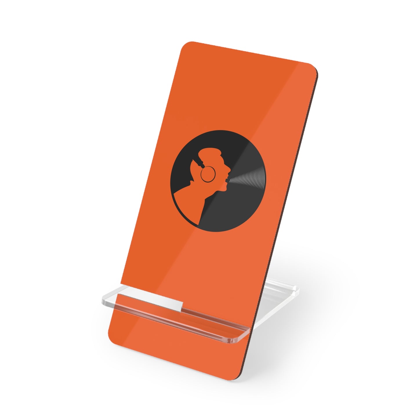 Stylish Smartphone Stand, Mobile Display Holder, Desk Organizer, Phone Dock, Gift for Music Lovers