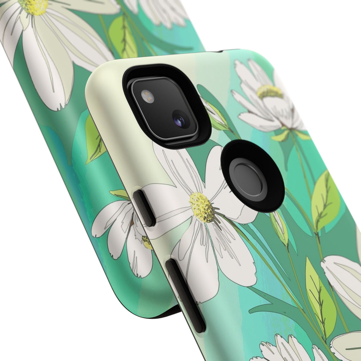 Floral Phone Case, Tough Cases, Flower Design, Nature Inspired, Eco-Friendly Cover, Unique Gift for Her, Spring Accessories