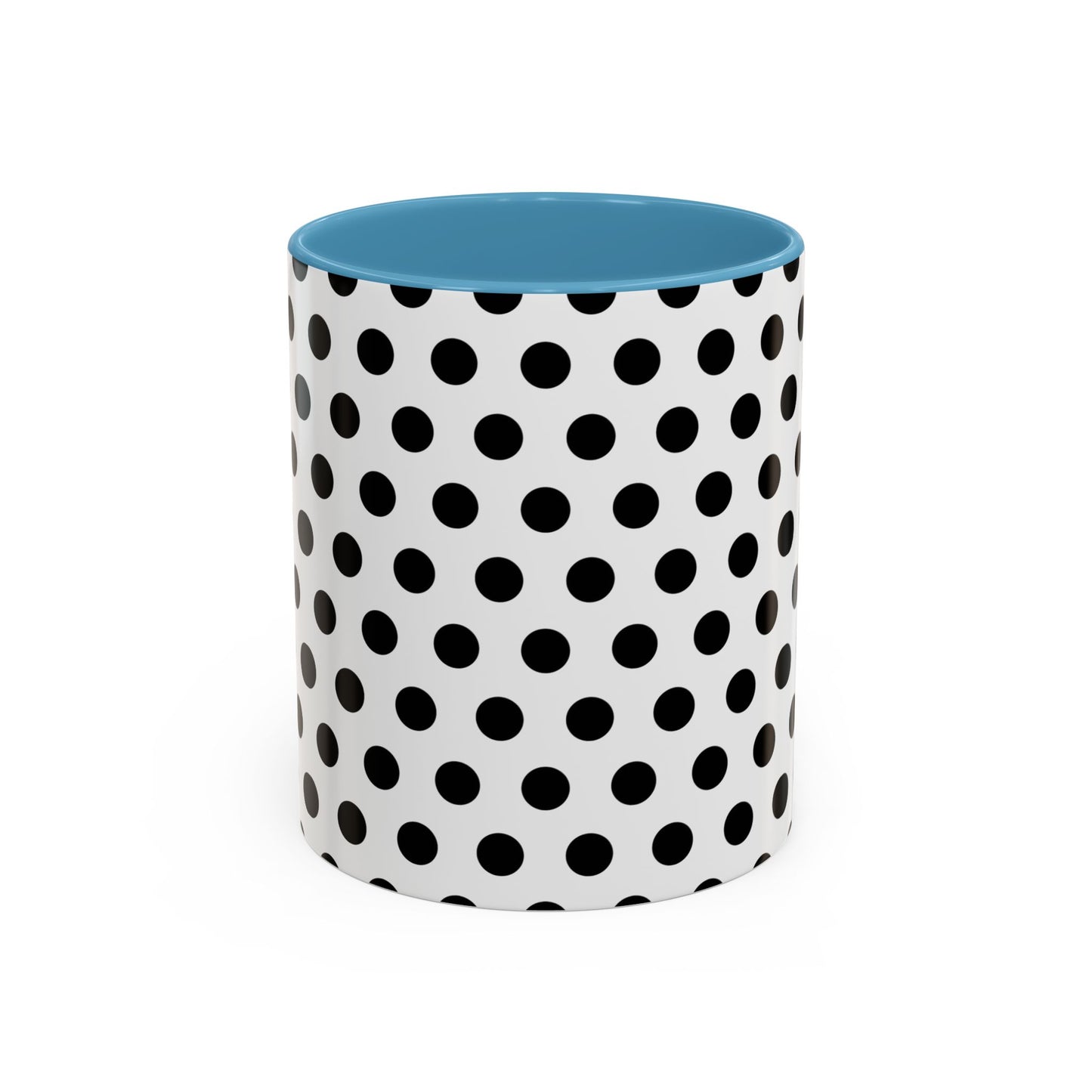 Elegant Polka Dot Mug - Stylish Coffee Cup for Home, Office, Gift for Birthdays, Anniversaries, Holidays, Unique Drinkware