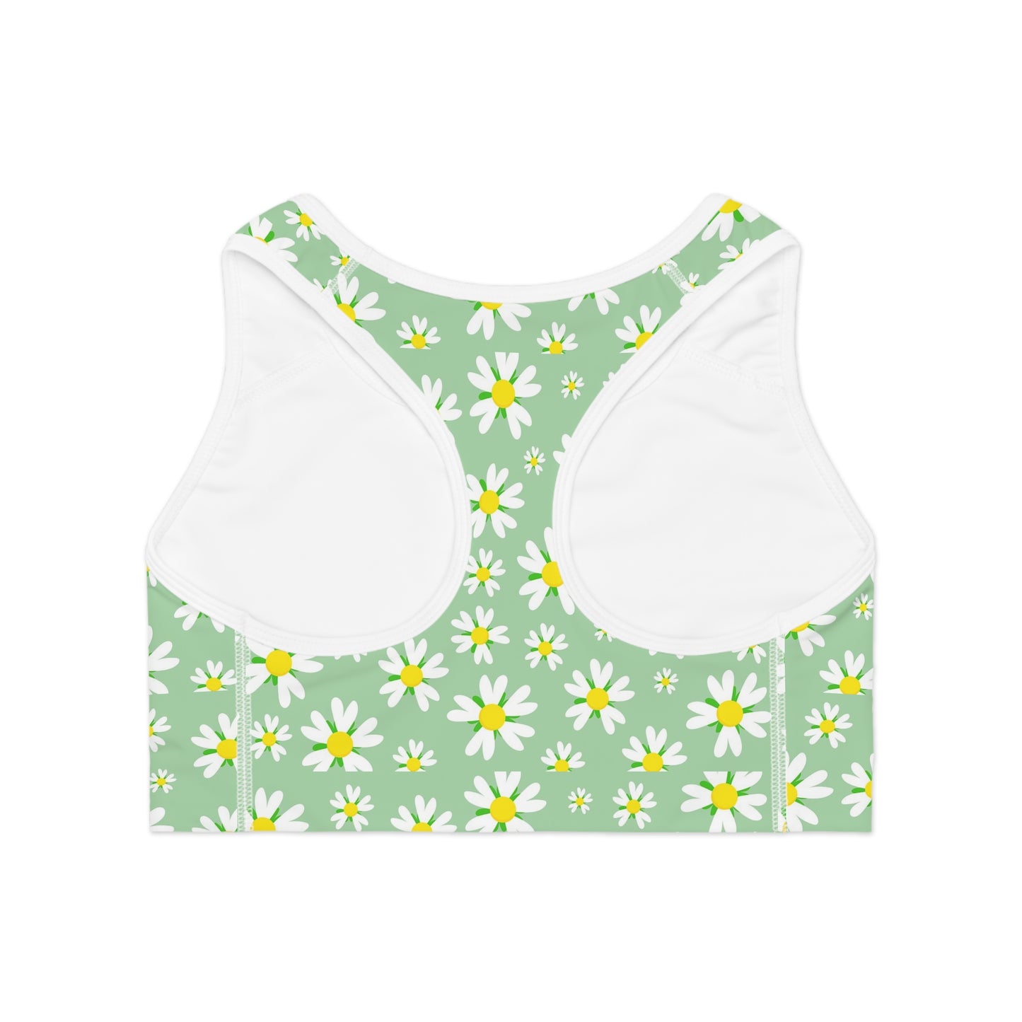Floral Sports Bra, Activewear, Fitness Top, Workout Gear, Gym Wear, Spring Fashion