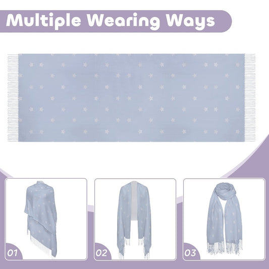 Cashmere-like Tassel Scarf