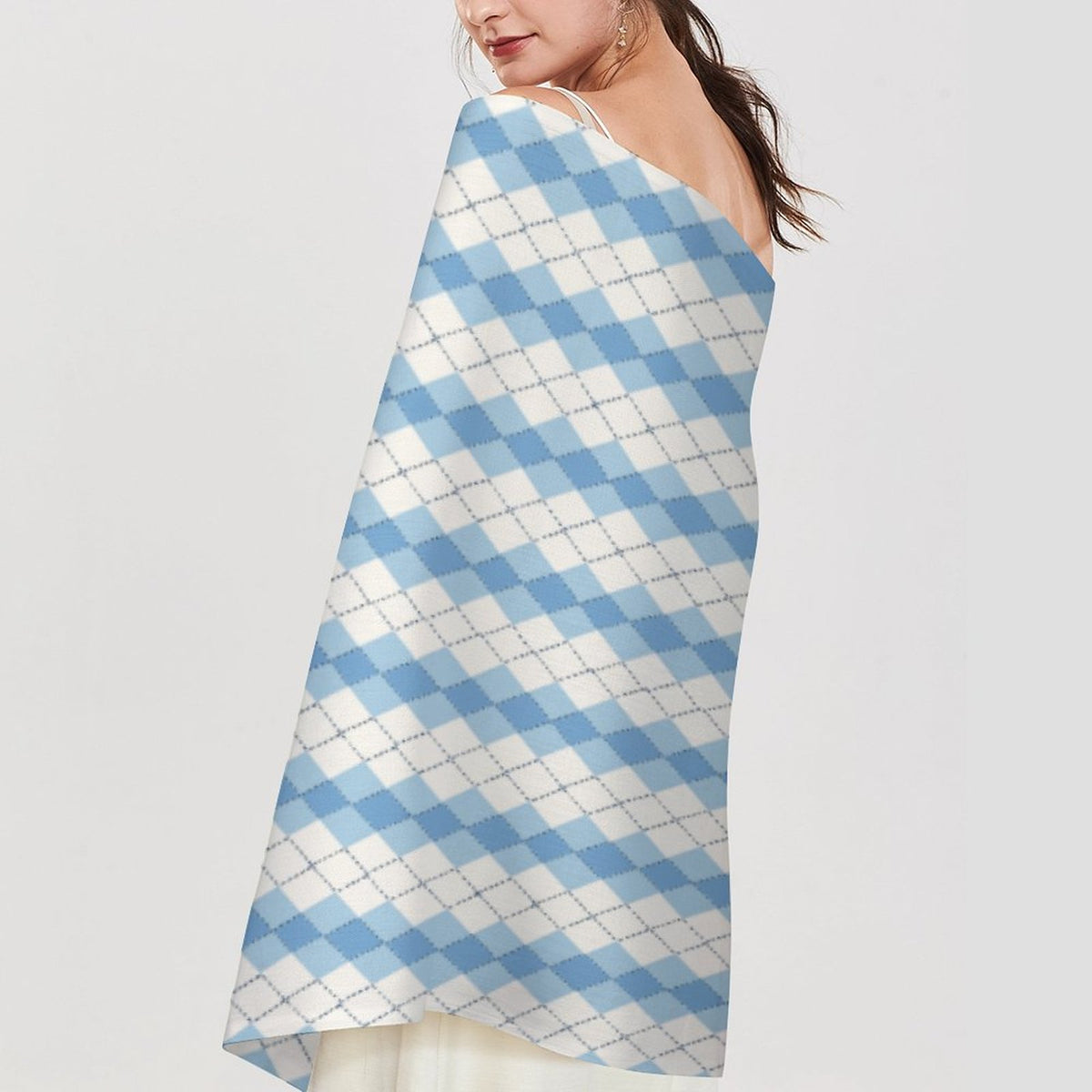 Cashmere-like Tassel Scarf