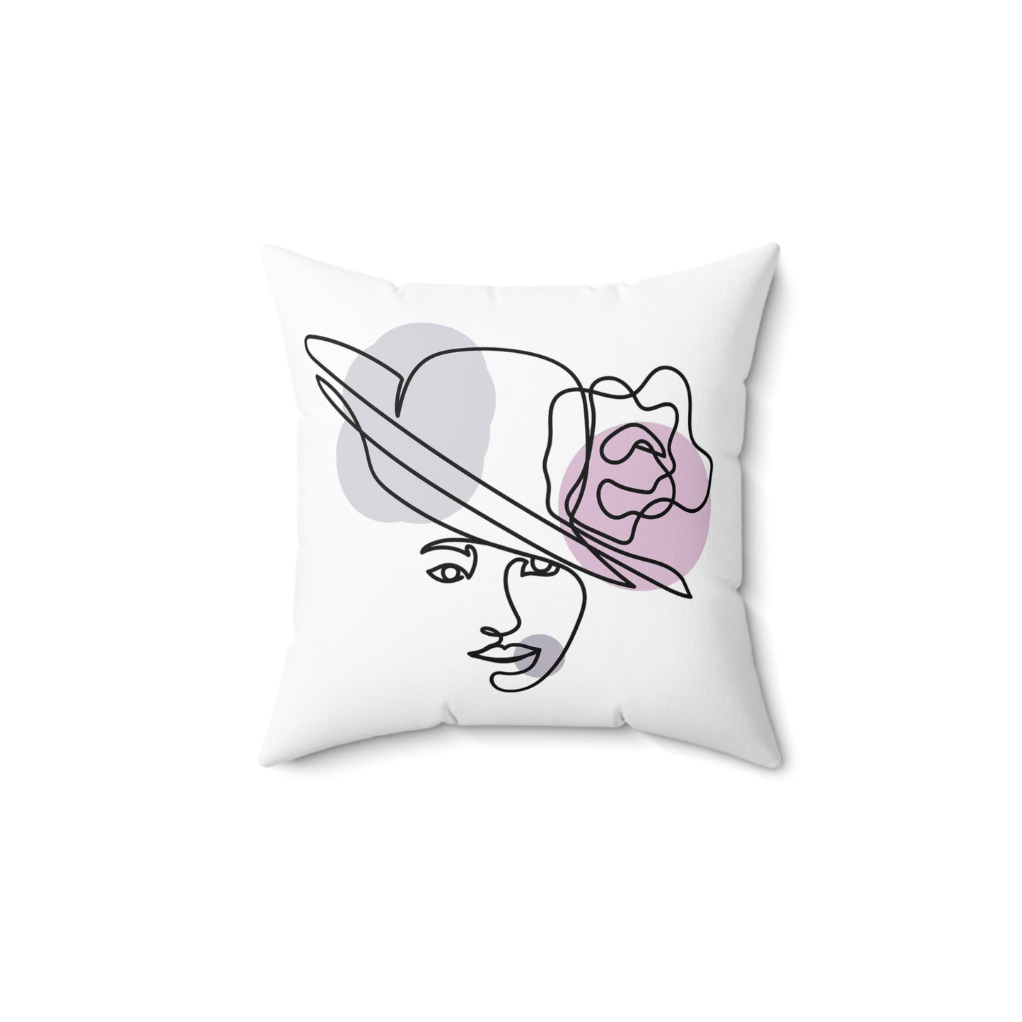 Elegant Fashion Illustration Pillow, Decorative Cushion, Home Decor, Gift for Fashion Lovers, Modern Art Pillows
