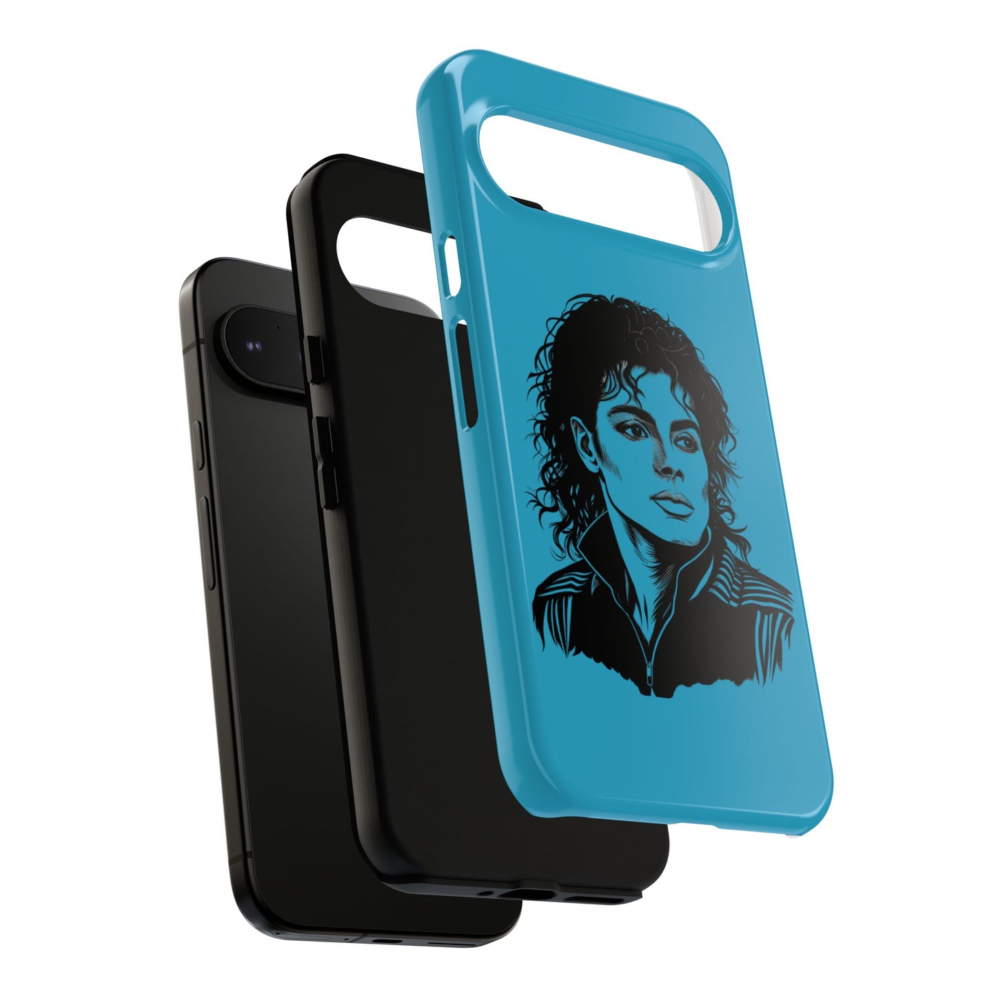 Michael Jackson Phone Case - Tough Cases, Pop Music Gifts, Retro Art, Unique Phone Accessories, Vintage Design