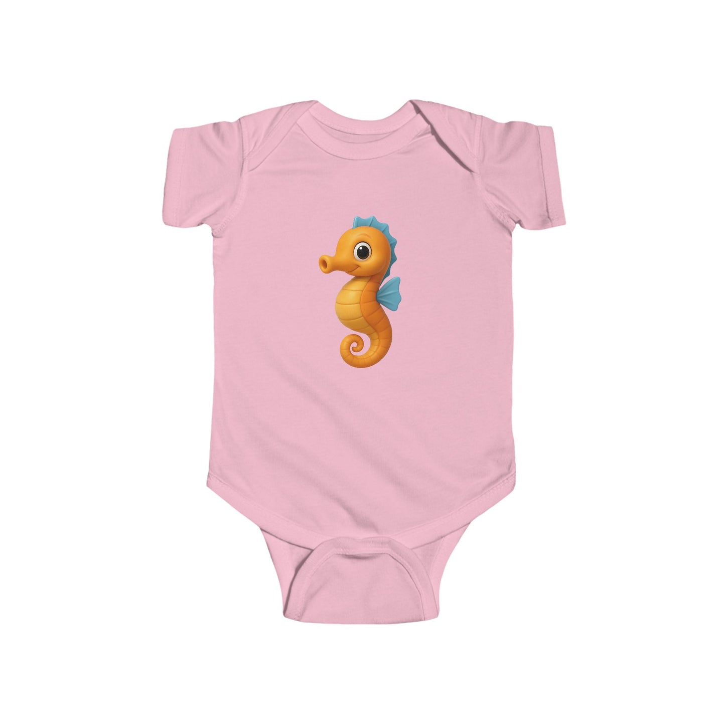 Adorable Seahorse Infant Bodysuit, Baby Shower Gift, Cute Baby Clothes, Nautical Theme Outfit, 1st Birthday Celebration