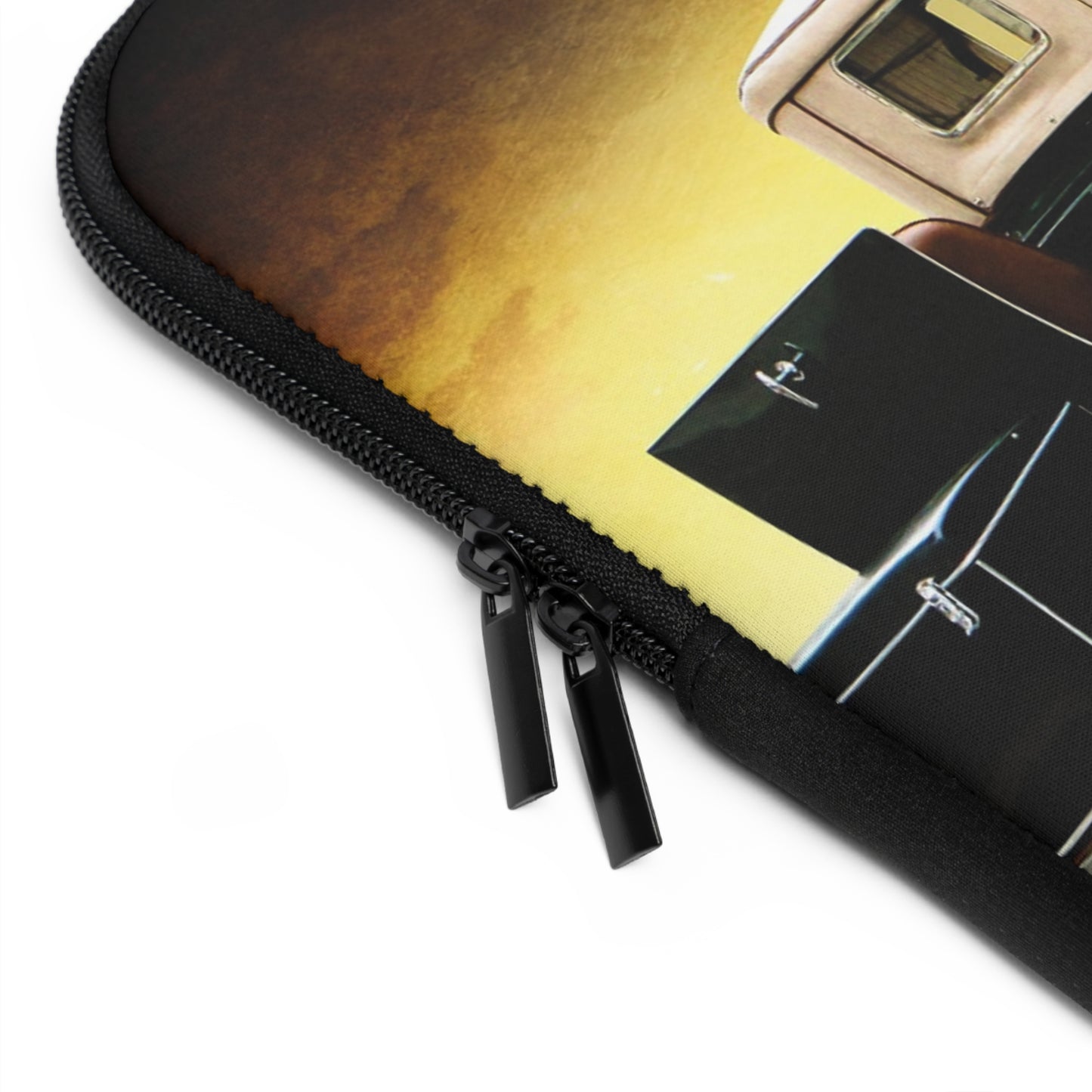 Vintage Car Laptop Sleeve - Perfect Gift for Auto Enthusiasts, Tech Accessories, Travel Essentials, Back to School