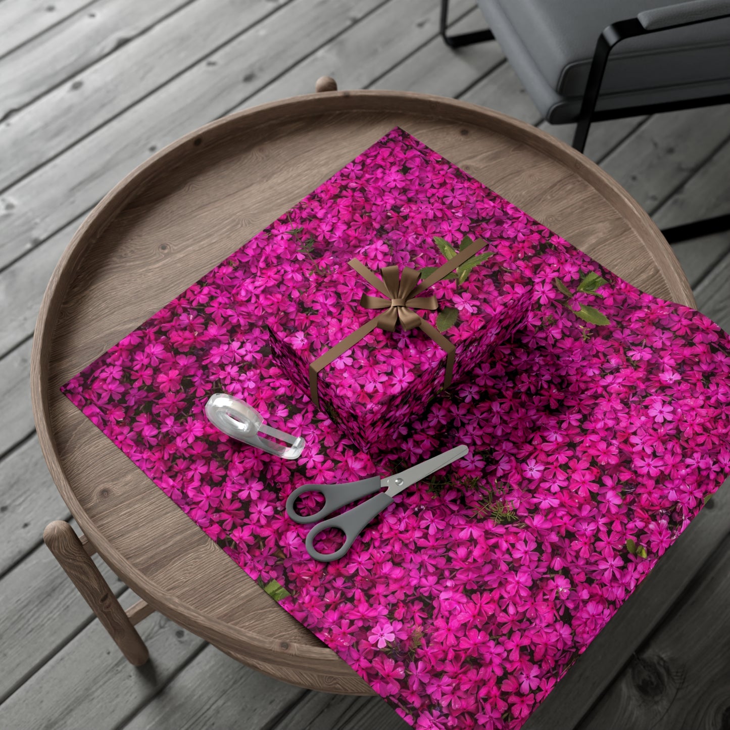 Vibrant Floral Gift Wrap Paper - Perfect for All Occasions, Birthday, Holiday,