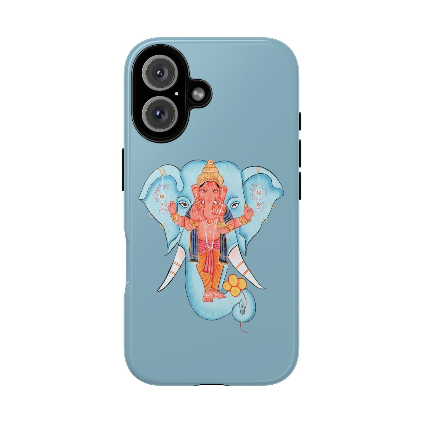 Tough Cases: Ganesh-Inspired Phone Case, Bohemian Phone Cover, Hindu Art Accessory, Festival Gift, Protective Phone Shell