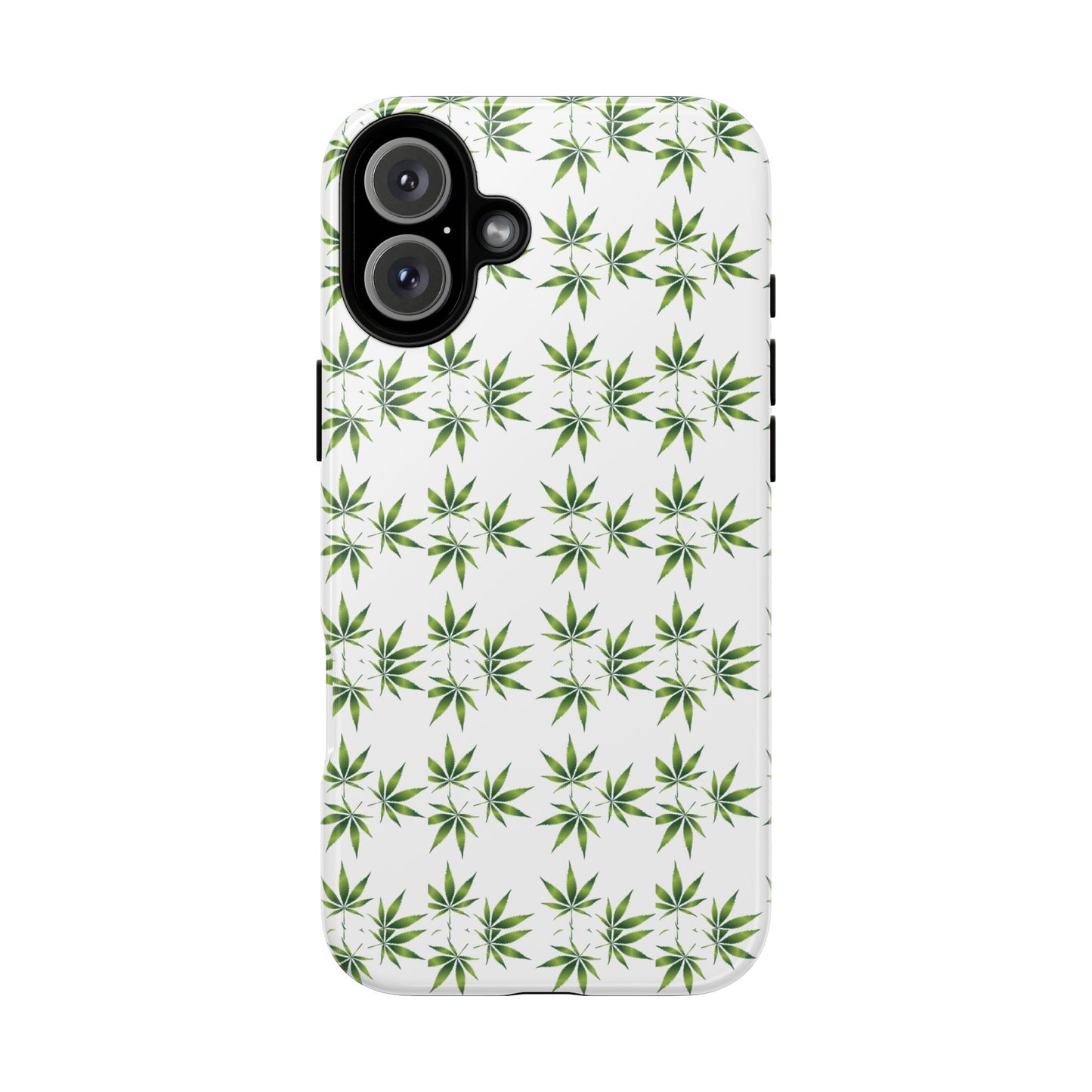 Stylish Phone Case with Cannabis Leaf Design, Durable Phone Cover, Gift for Stoner Friends, Unique Phone Accessory, Nature-Inspired Design