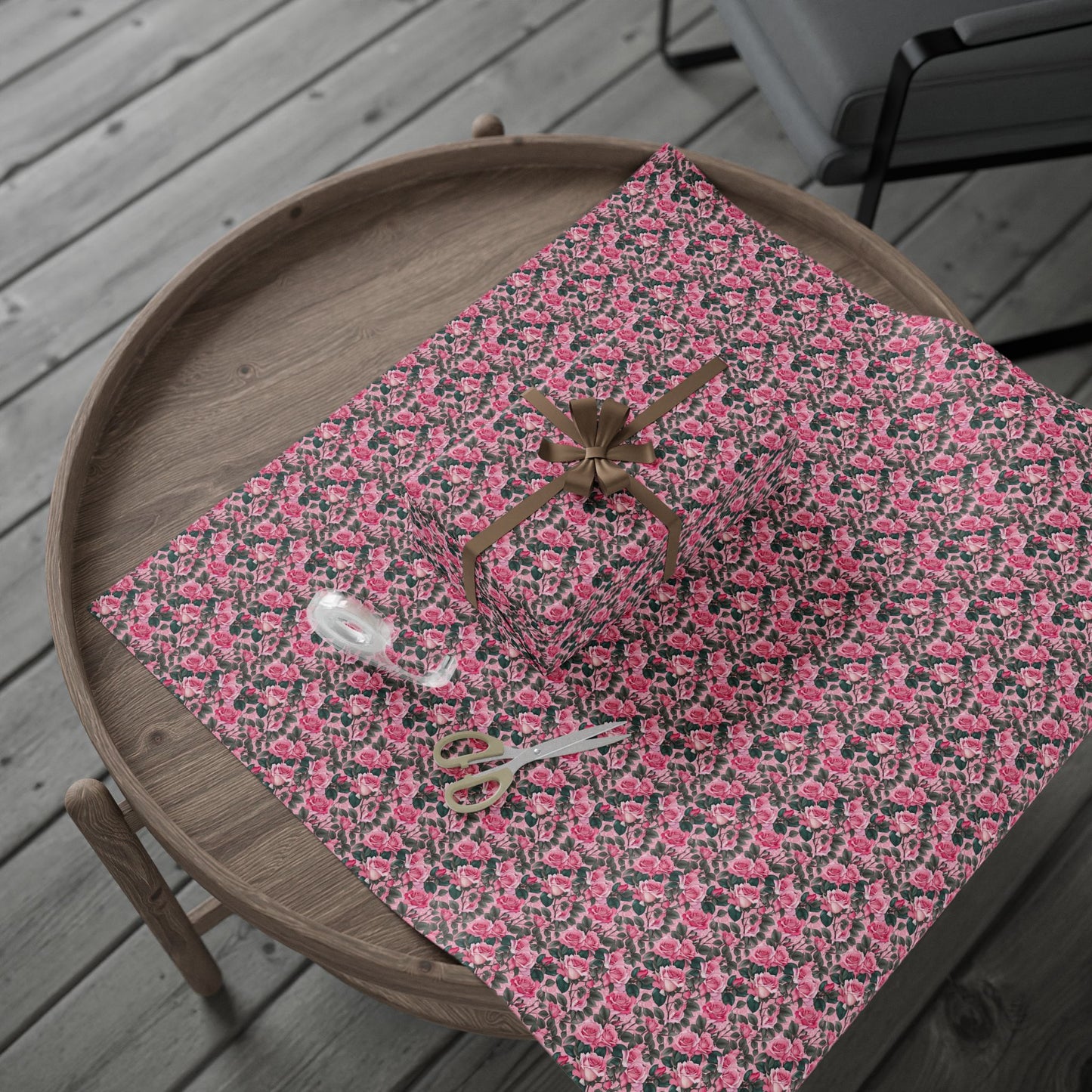 Floral Gift Wrap Sheets, Elegant Wrapping Paper for Birthdays, Holidays, Showers, Weddings, Eco-Friendly Gift Packaging
