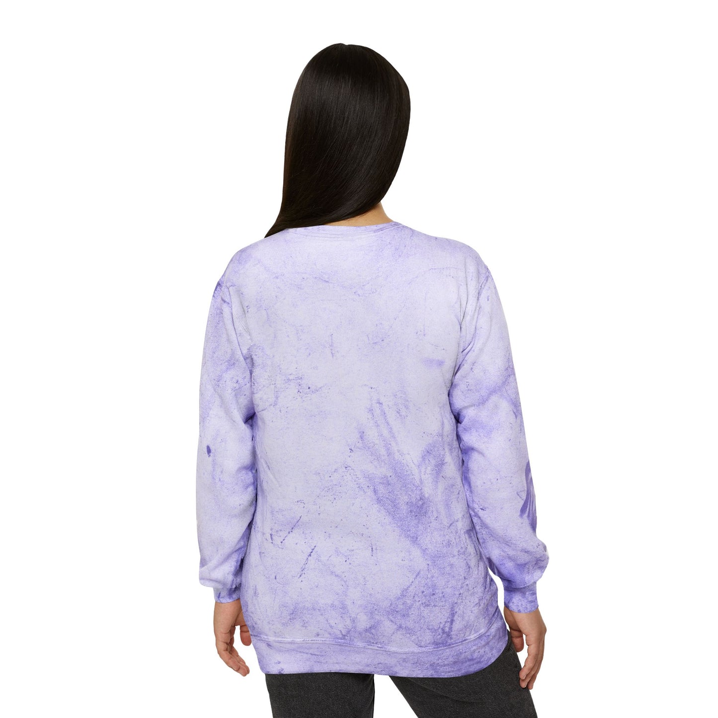 Colorful Love Pet-Inspired Crewneck Sweatshirt, Cozy Outdoor Wear, Gift for Dog Lovers, Casual Style, Perfect for Any Occasion
