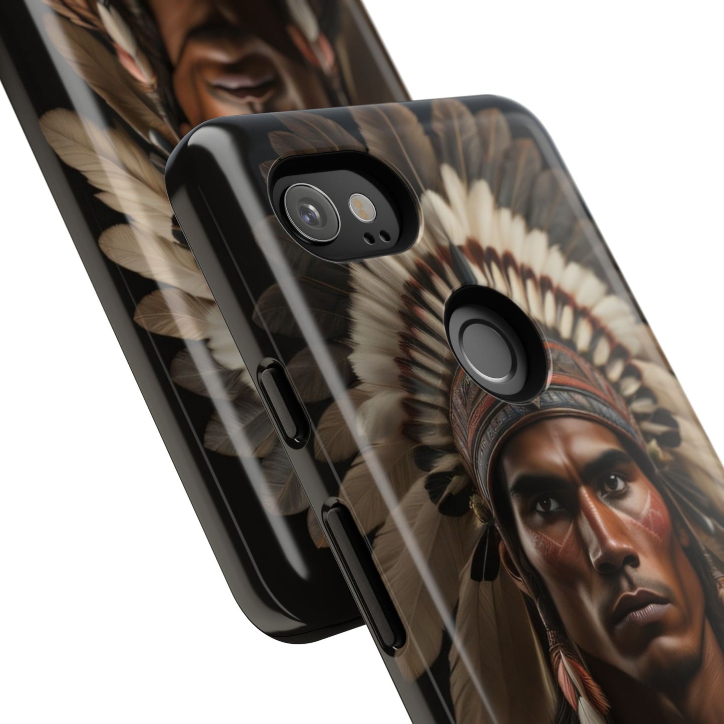 Native American Art Phone Case, Strong Culture Design, Unique Gift for Him or Her, Tough Cases, Customizable Protector, Tribal Style