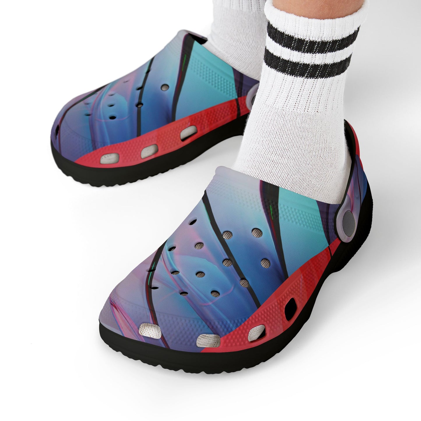 Vibrant Kids' EVA Clogs - Fun Outdoor Footwear for Playtime, Beach Days, Summer Adventures, Easy to Clean, Colorful Kids' Shoes