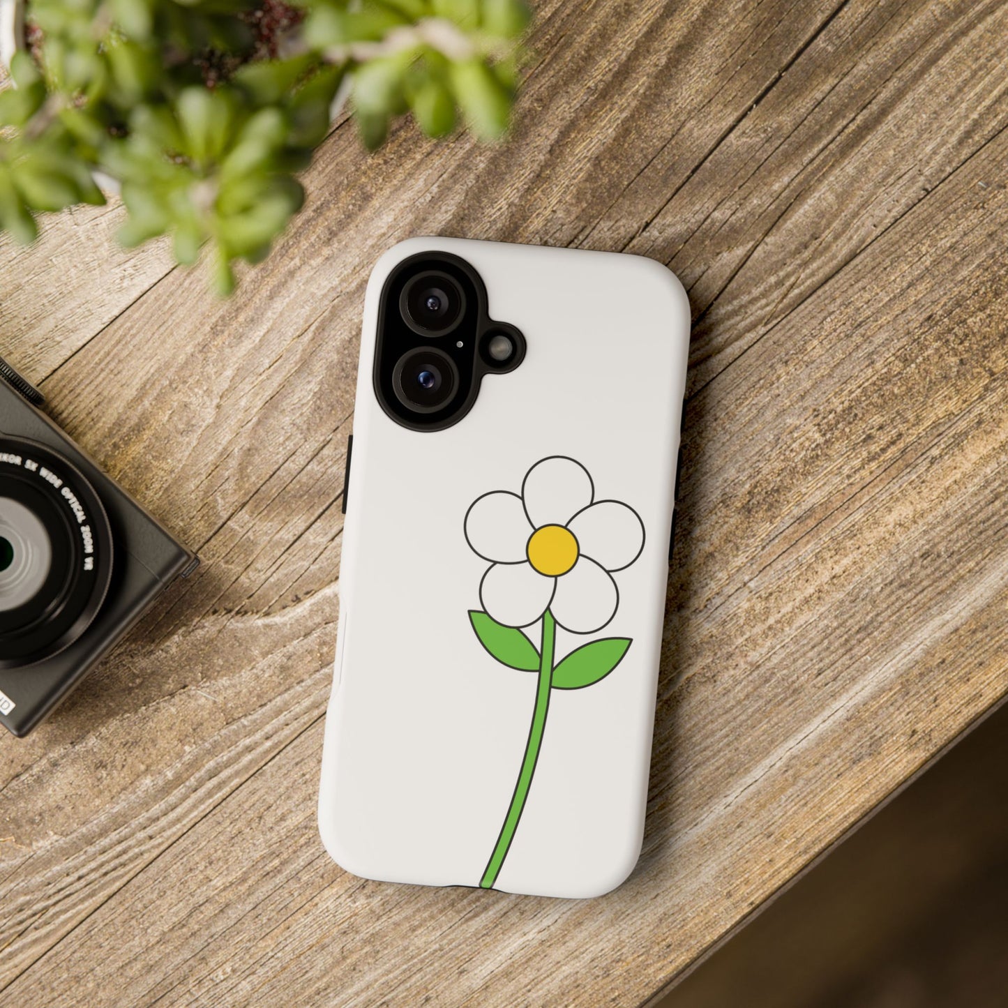 Floral Phone Case, Tough Cases with Flower Design, Cute Phone Accessory, Gifts for Her, Spring Decor, Unique Phone Cases