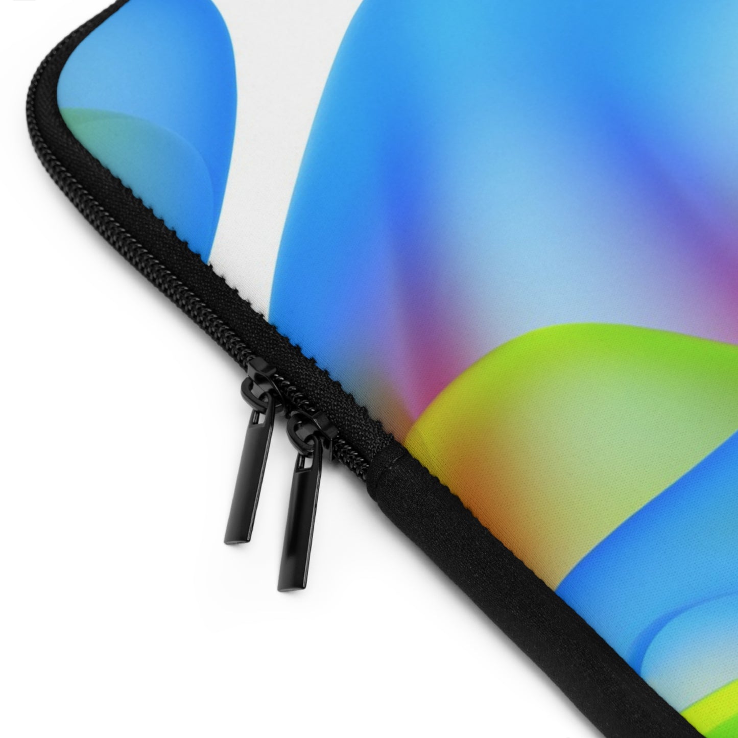 Colorful Abstract Laptop Sleeve, Artistic Tech Accessory, Waterproof Case, Gift for Students, Vibrant Computer Case
