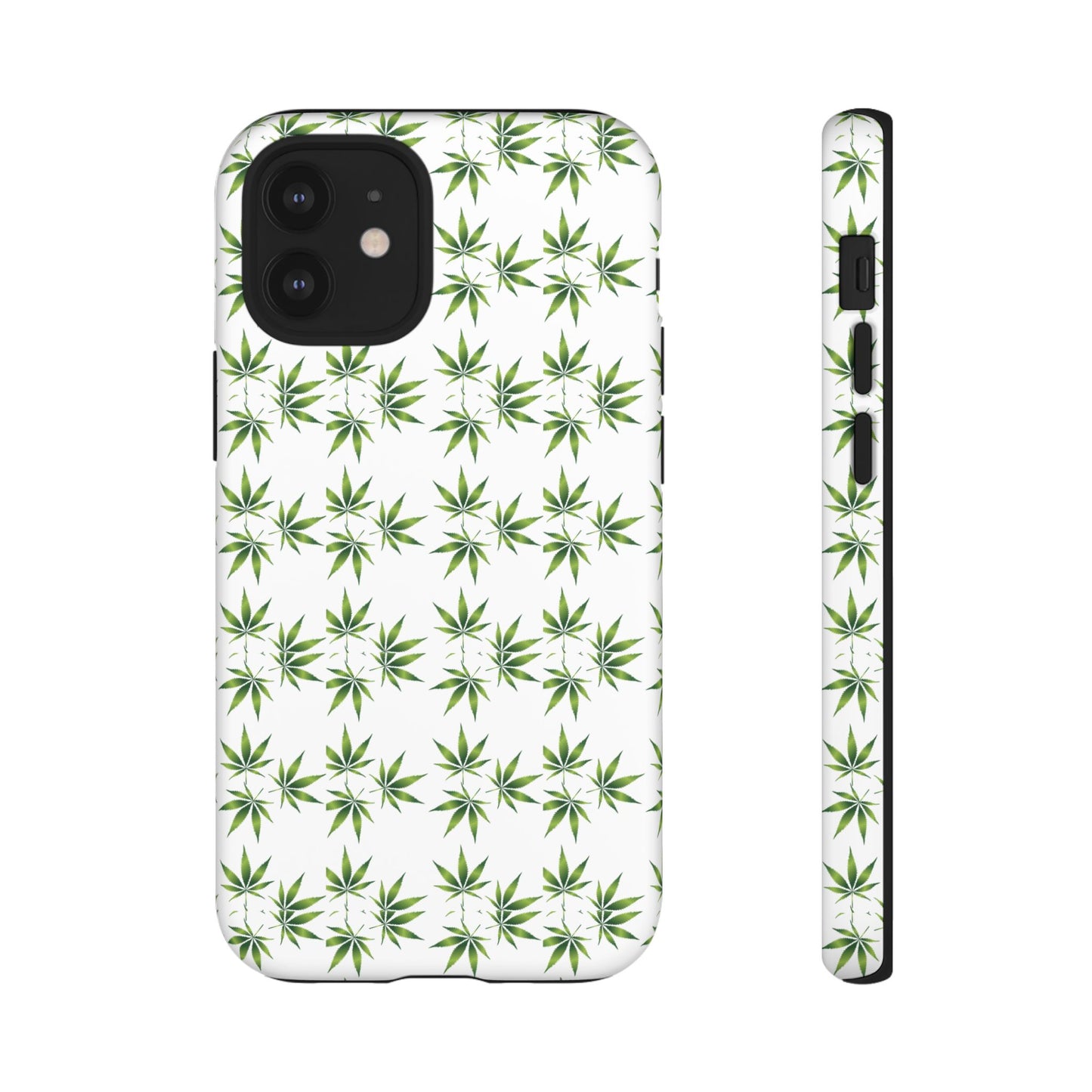 Stylish Phone Case with Cannabis Leaf Design, Durable Phone Cover, Gift for Stoner Friends, Unique Phone Accessory, Nature-Inspired Design