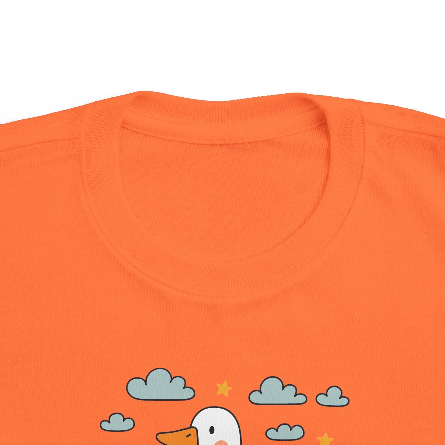 Cute Toddler's Tee with Happy Duck Design, Perfect for Playtime, Gifts, or Family Outings, Summer Fun, Animal Lovers