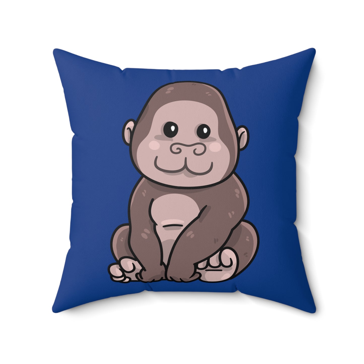 Cute Gorilla Decorative Pillow, Animal