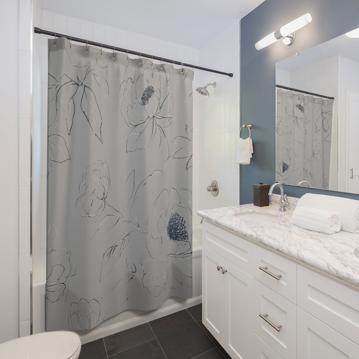 Shower Curtains - Gray