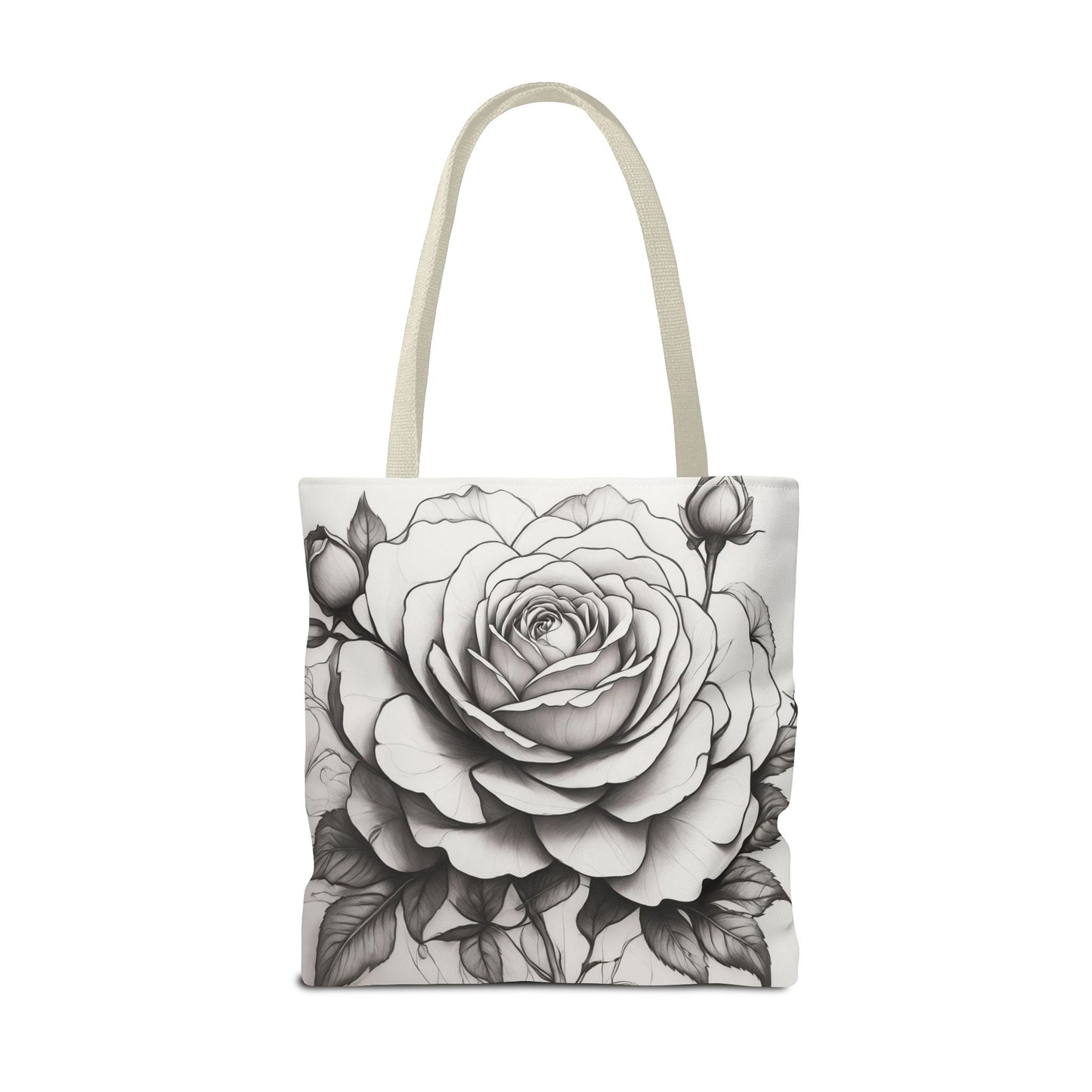 Elegant Floral Tote Bag, Garden Lover Gift, Shopping Bag, Art Print Tote, Mother's Day Gift, Eco-Friendly Canvas Bag