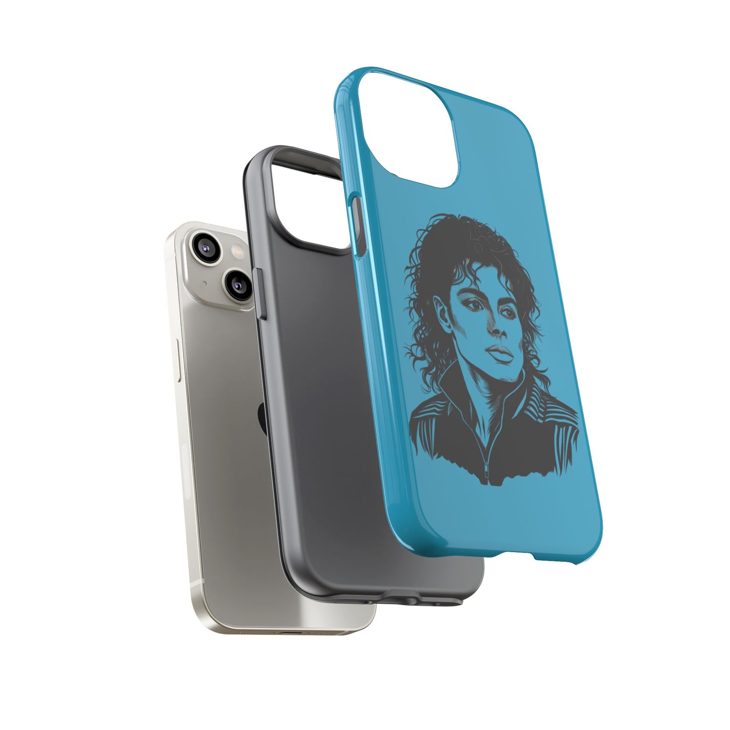 Michael Jackson Phone Case - Tough Cases, Pop Music Gifts, Retro Art, Unique Phone Accessories, Vintage Design