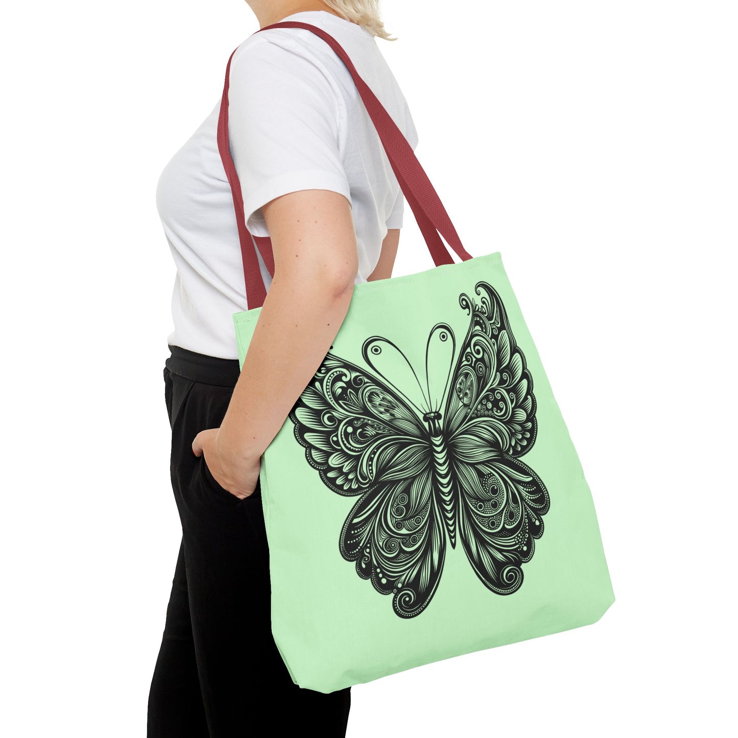 Butterfly Tote Bag | Stylish Eco-Friendly Bag, Nature Lover Gift, Shopping, Beach, Travel, Reusable, Spring Decor