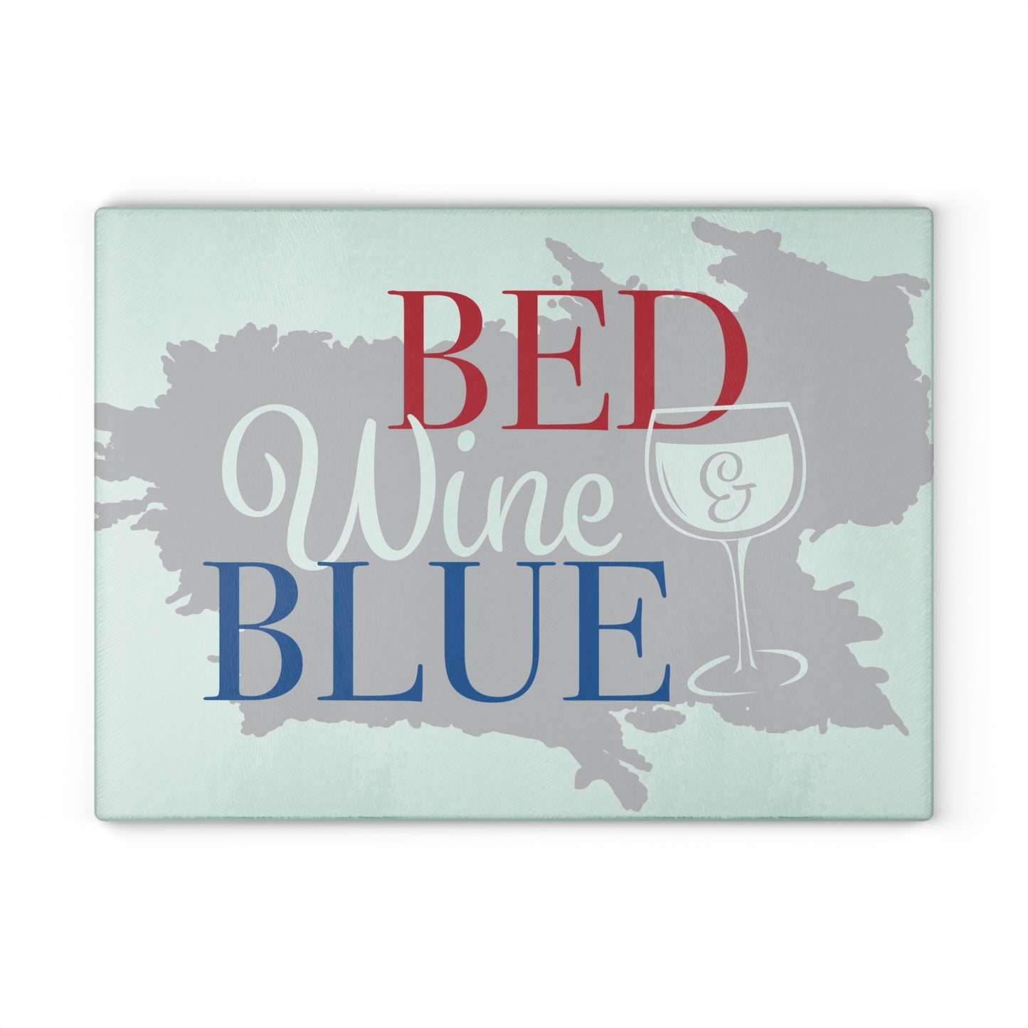 Wine and Cheese Glass Cutting Board, Entertaining Kitchen Decor, Gift for Wine Lovers, Housewarming Gift, Wedding Gift, Kitchen Accessory