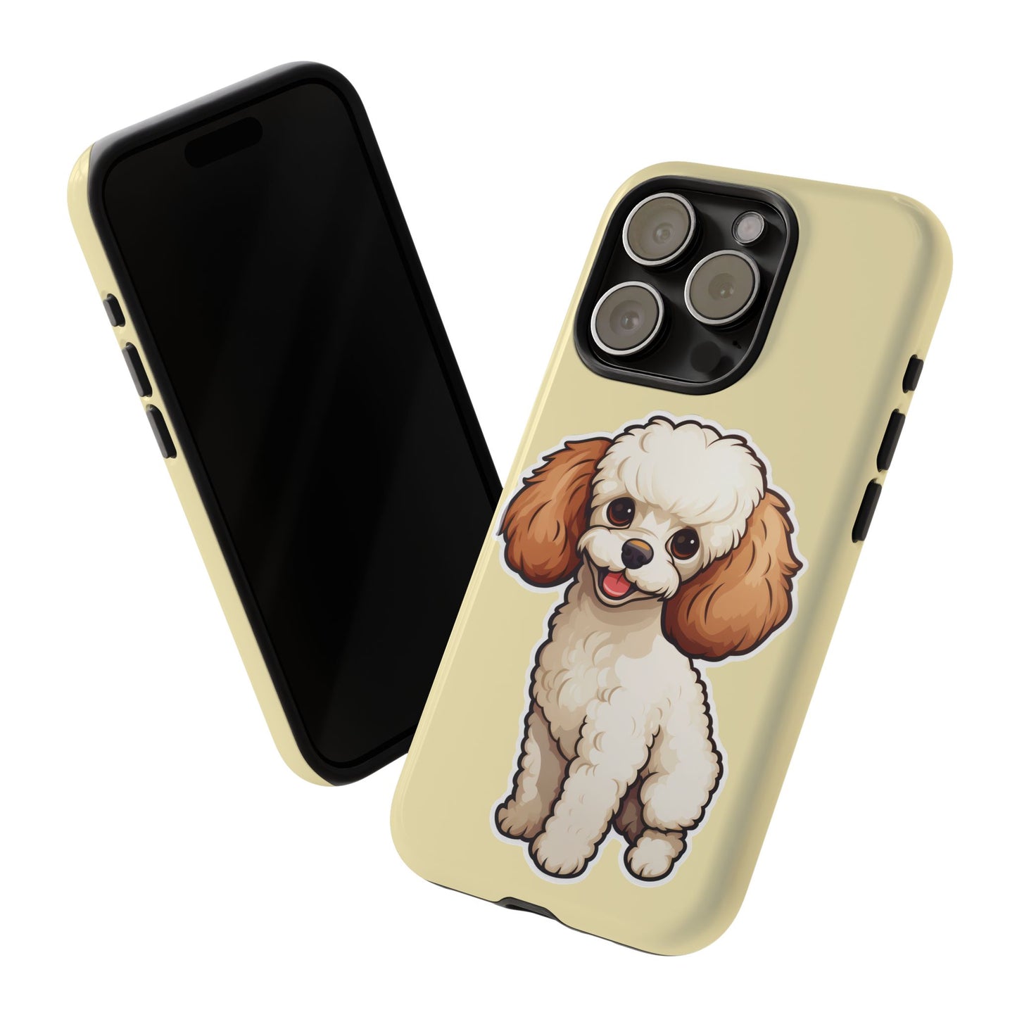 Cute Dog Phone Case, Pet Lover Gift, Custom Phone Cover, Cartoon Dog Case, Durable Phone Accessory