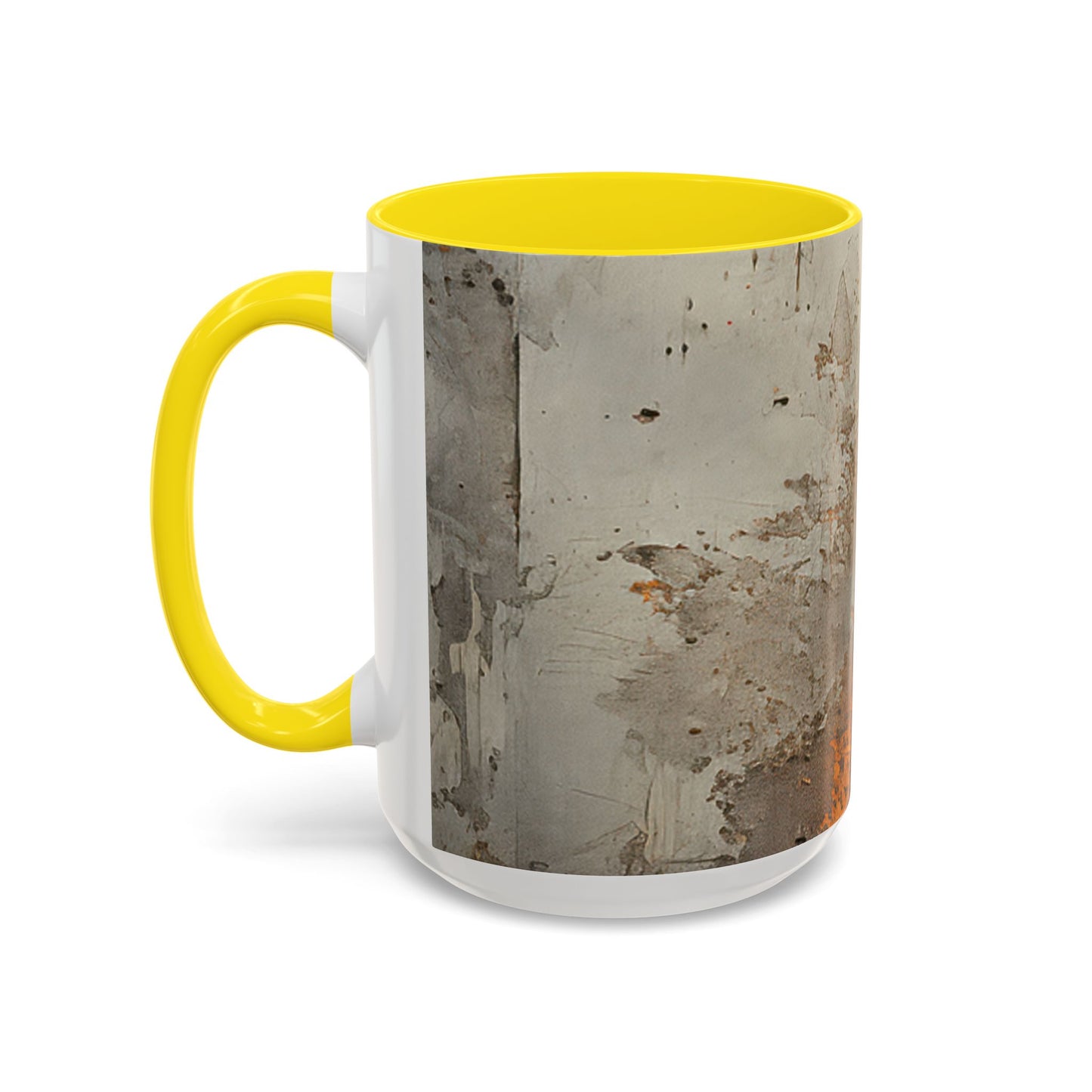 Rustic Accent Coffee Mug, Unique Artistic Mug