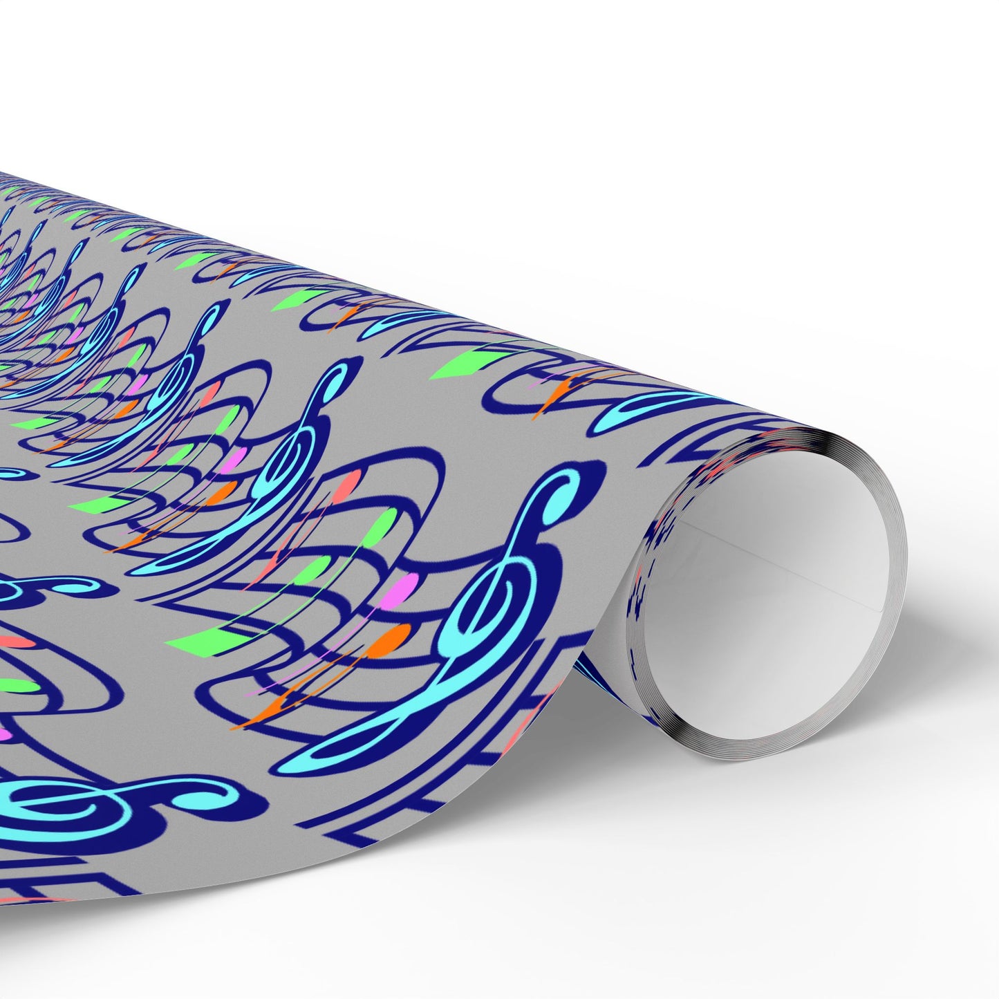 Musical Note Wrapping Paper, Fun Gift Wrap for Music Lovers, Birthday