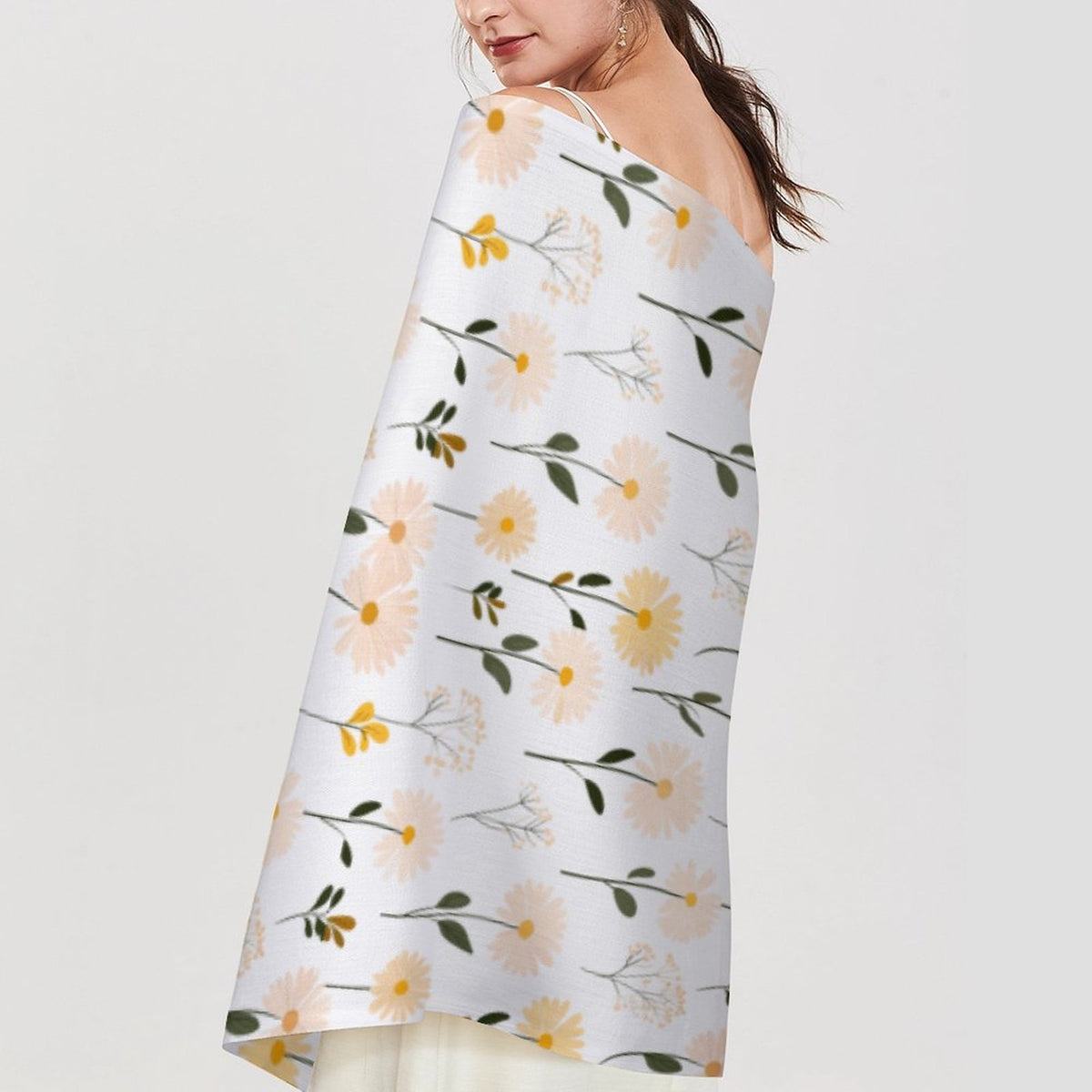 Cashmere-like Tassel Scarf