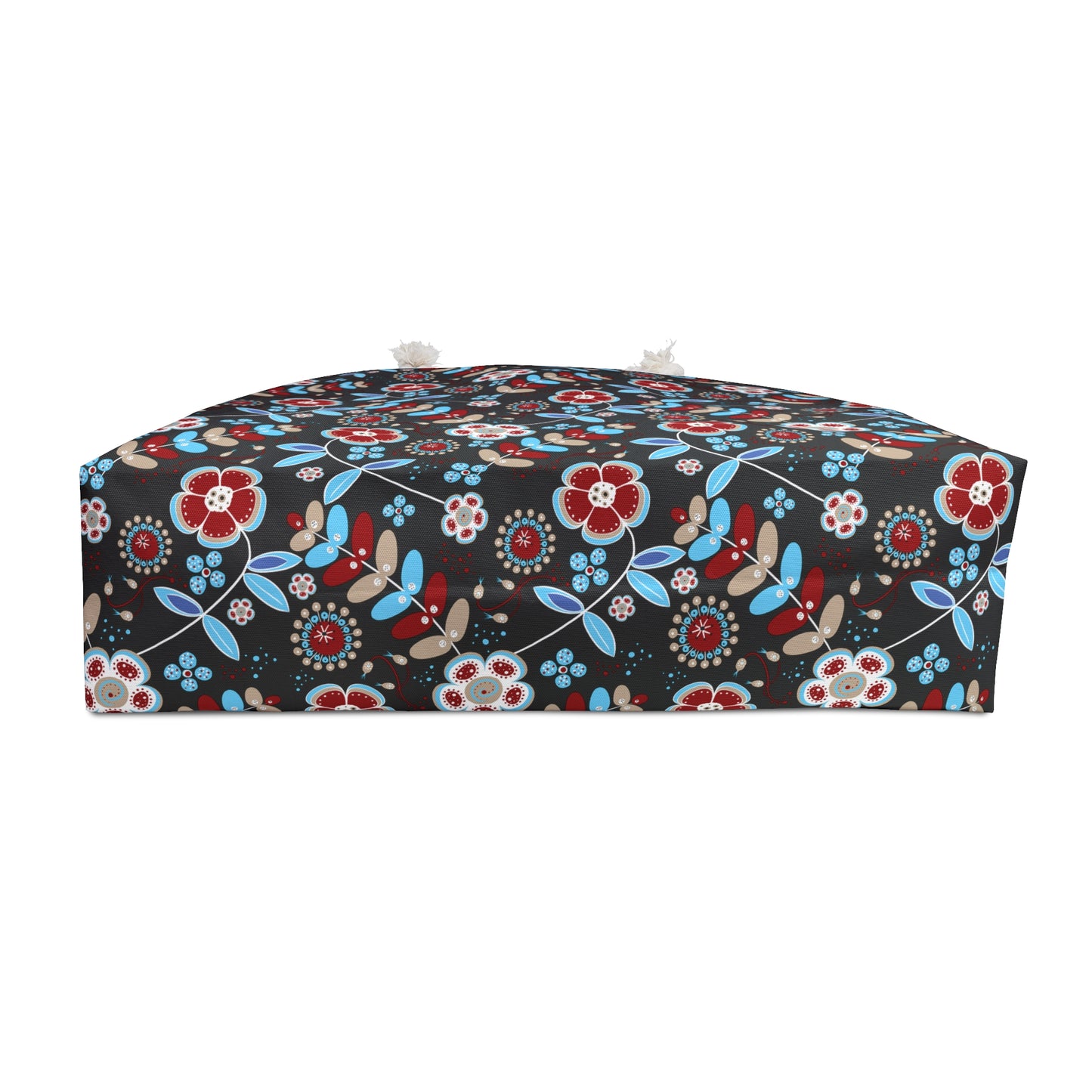 Floral Weekender Bag - Stylish Travel Tote for Weekend Getaways, Beach Days, Gym, Gifts, and Festivals