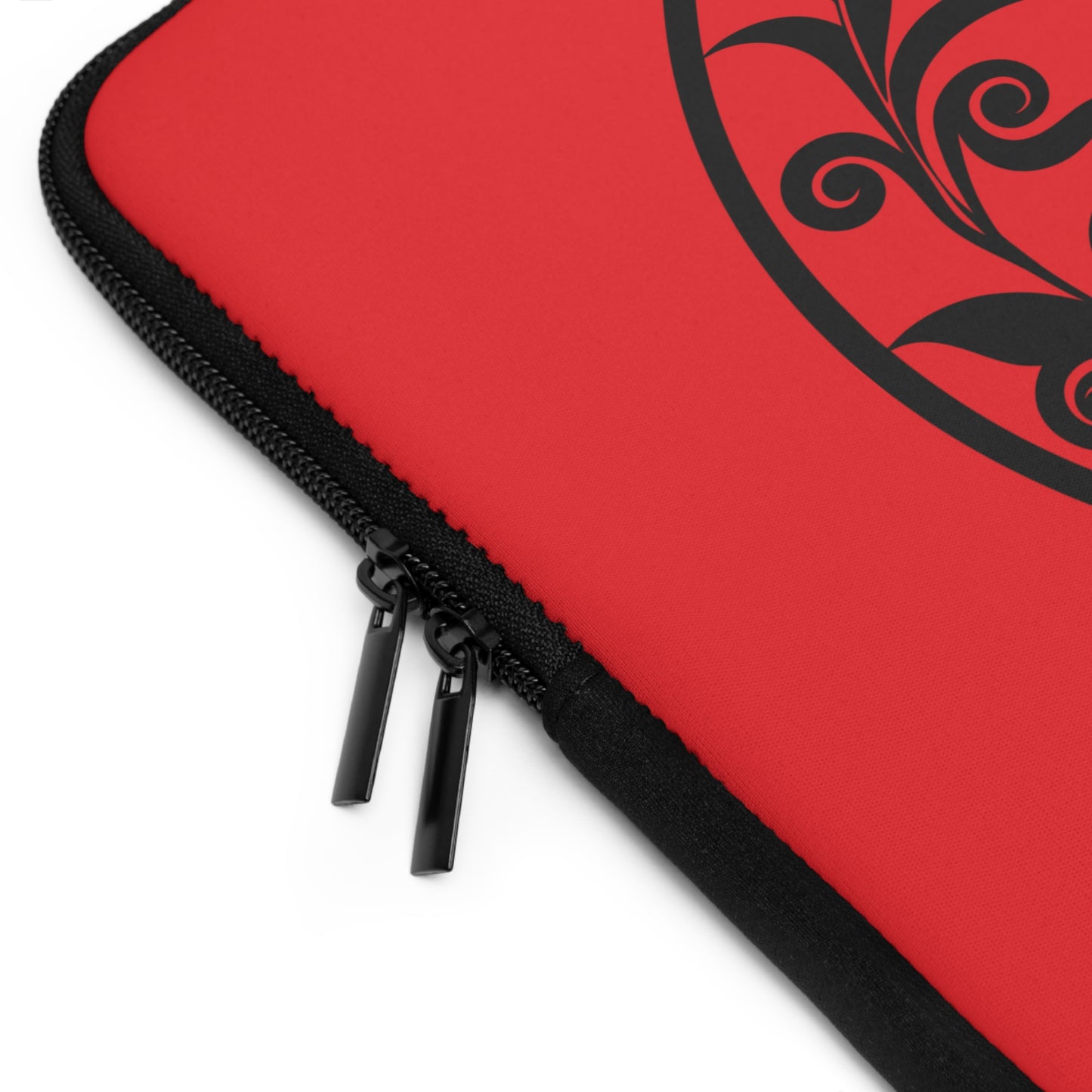Stylish Laptop Sleeve with Yin Yang Design, Tech Carry Case, Gift for Students, Men and Women, Office and Home Use, Modern Gadget Sleeve