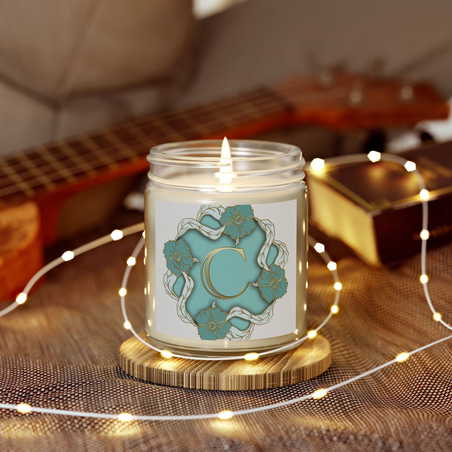 Scented Candles with the letter C (4oz, 9oz)