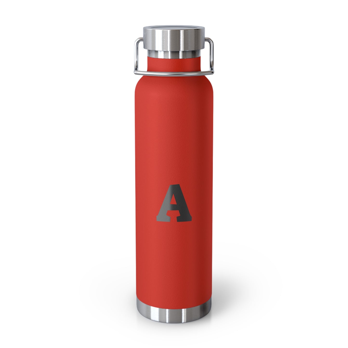 Personalized Copper Insulated Water Bottle, 22oz - Custom Monogram, Travel Mug, Fitness Bottle, Hydration Gift, Eco-Friendly