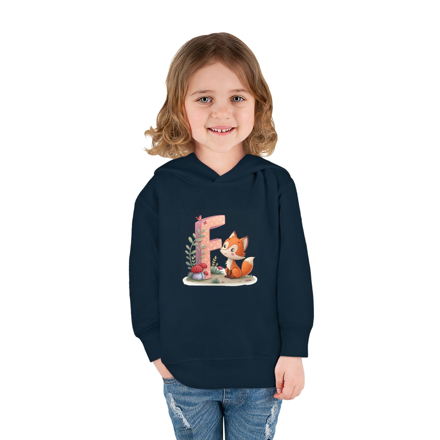 Cute Toddler Fox Hoodie, Fleece Pullover for Kids, Perfect Gift for Birthdays, Baby Showers, or Everyday Wear