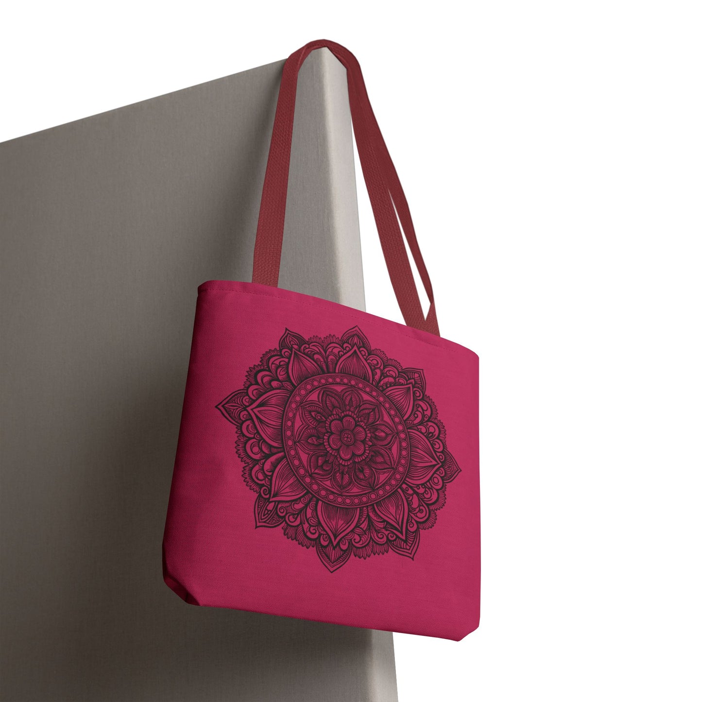 Mandala Tote Bag, Bohemian Style Bag, Eco-Friendly Shopping Bag, Gift for Her, Yoga Lover Tote