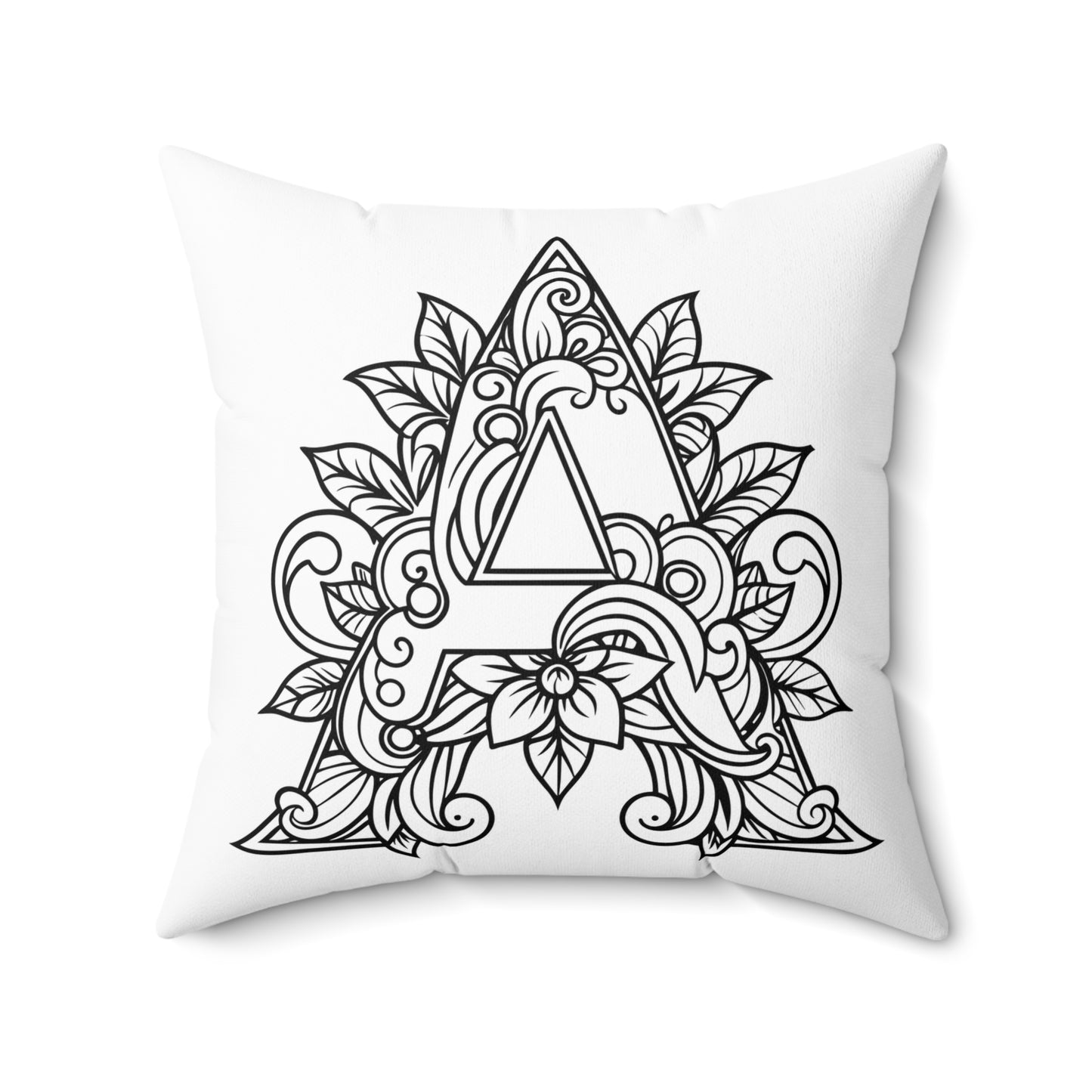 Spun Polyester Square Pillow