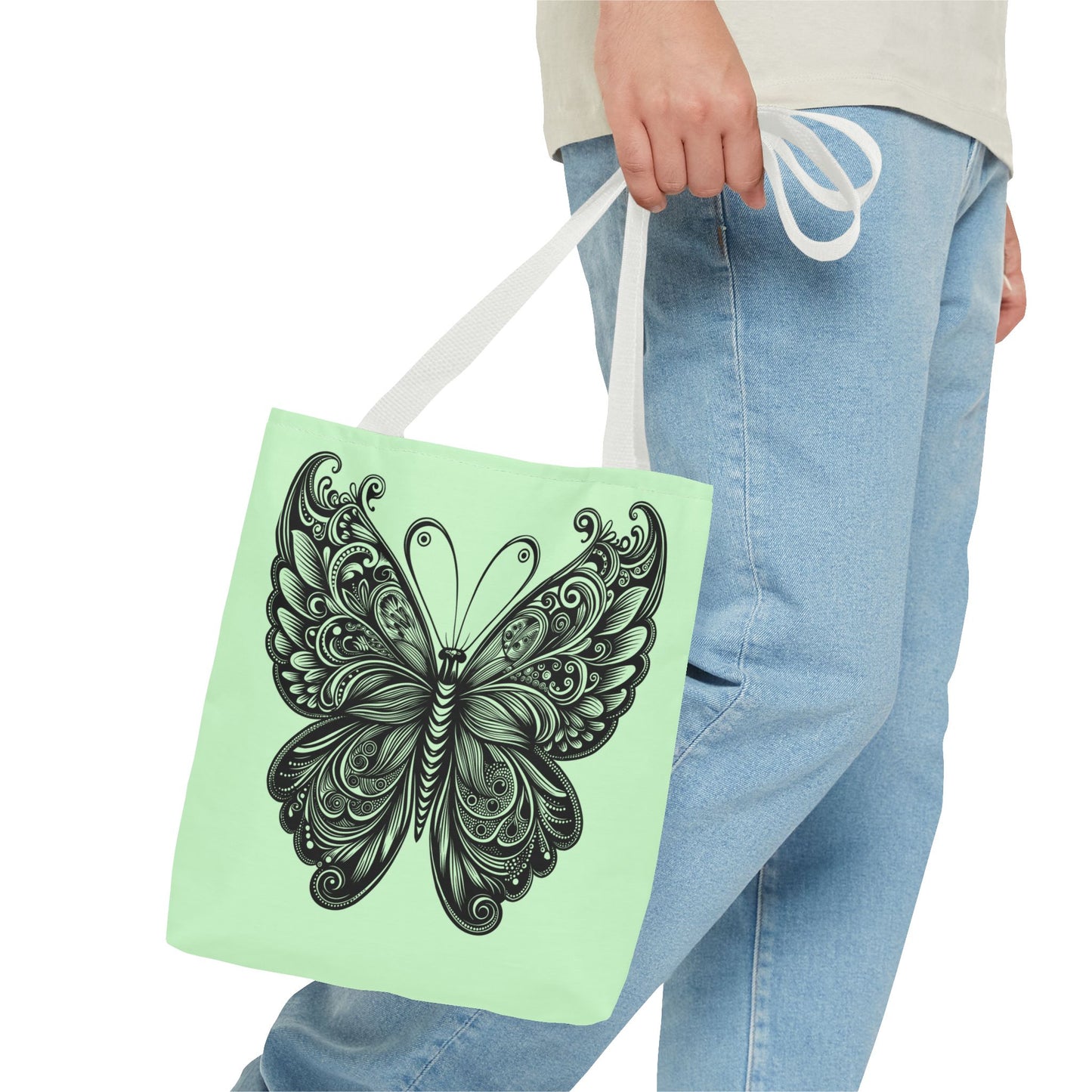 Butterfly Tote Bag | Stylish Eco-Friendly Bag, Nature Lover Gift, Shopping, Beach, Travel, Reusable, Spring Decor