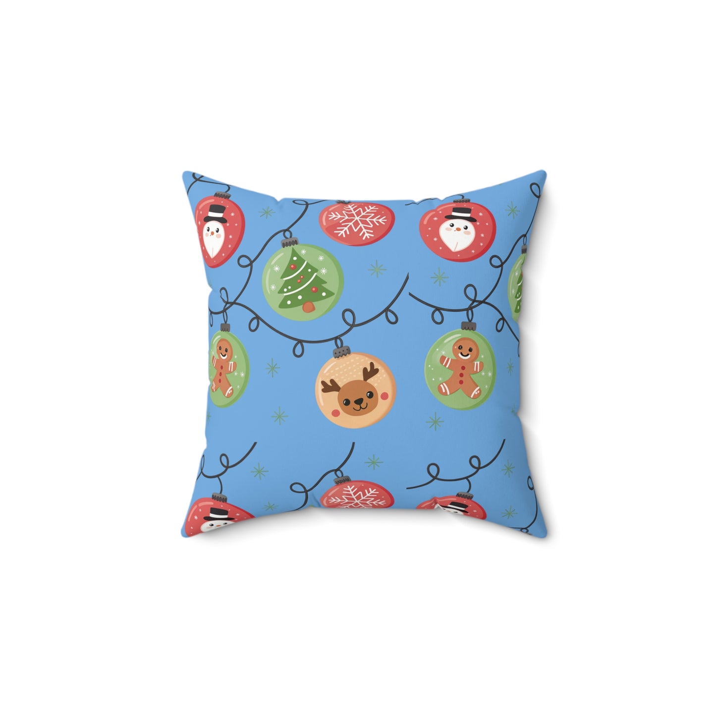Festive Holiday Pillow, Seasonal Home Decor Cushion, Christmas Throw Pillow, Cute Decorative Accent, Cozy Winter Gift