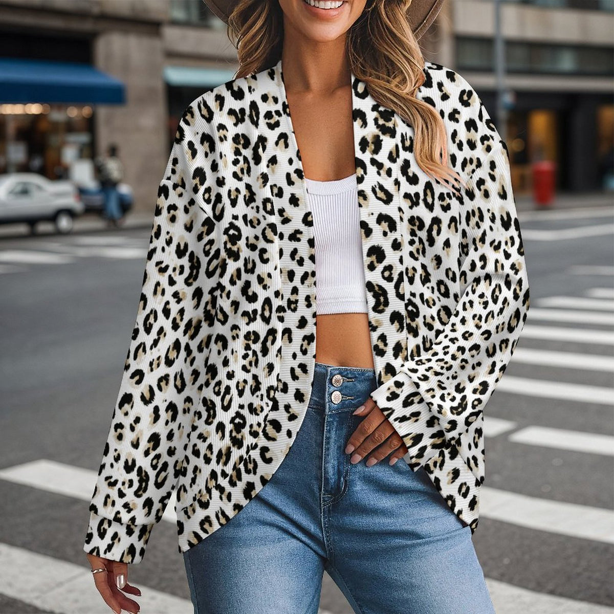 Women's Drop Shoulder Cardigan