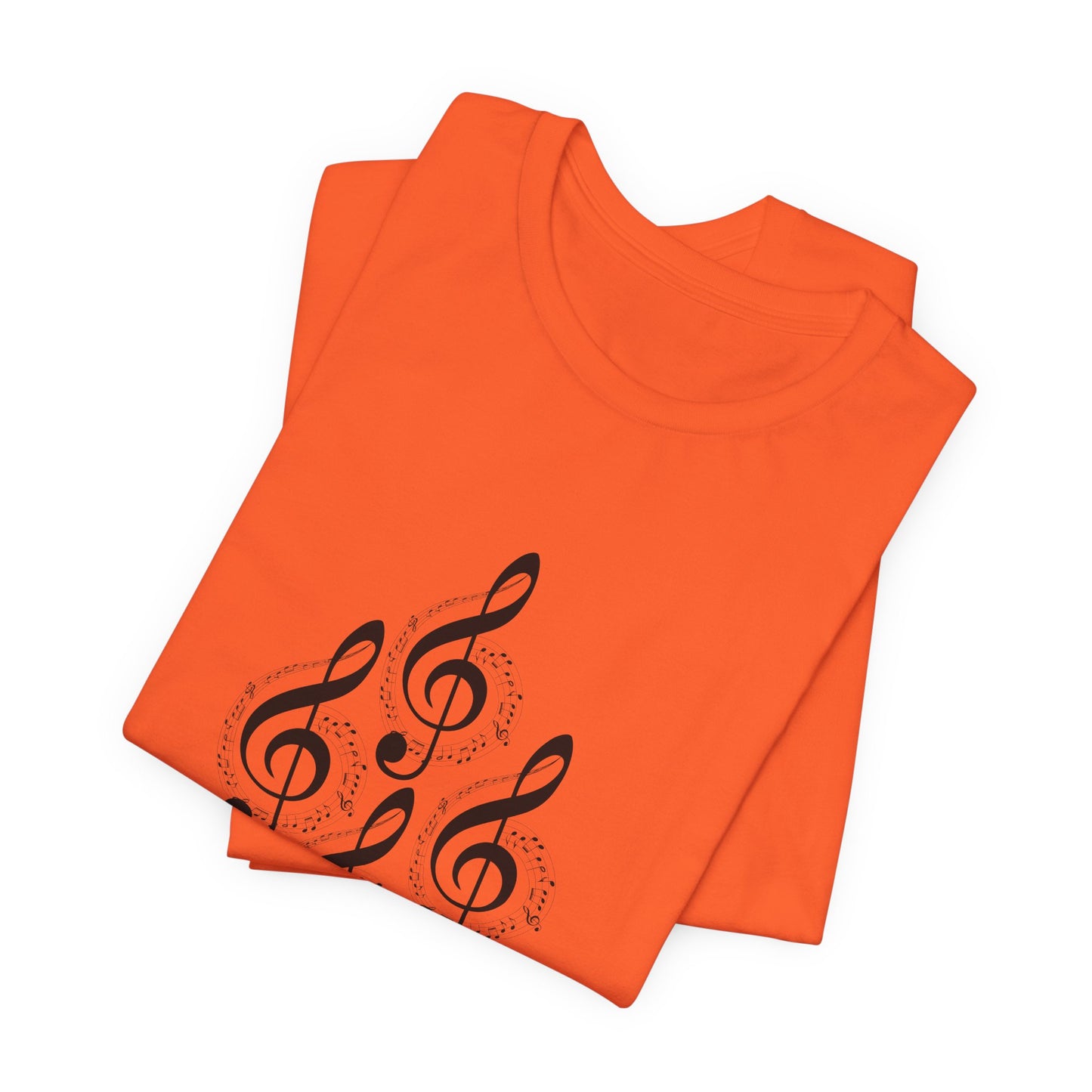 Musical Notes Tee - Perfect for Music Lovers, Casual Wear, Concerts, Festivals, Unique Gift Idea