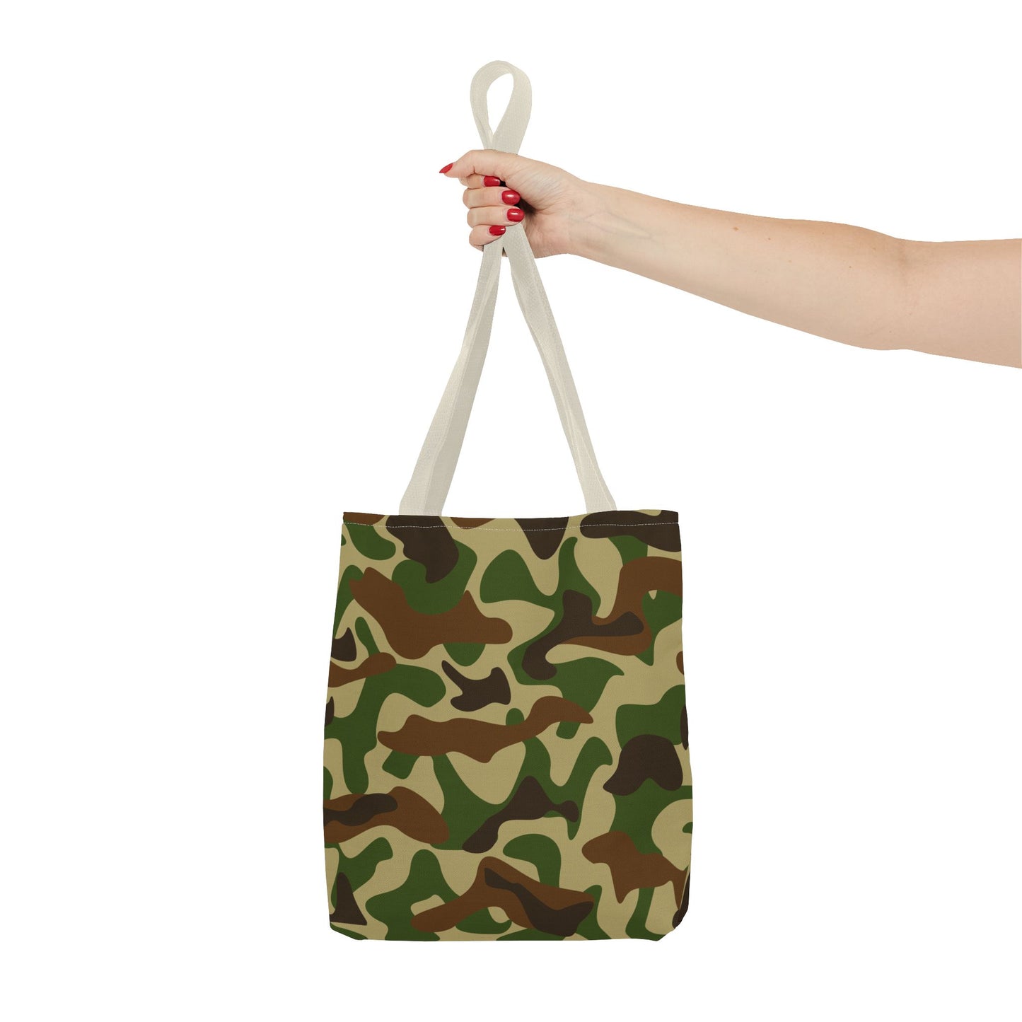 Camouflage Print Tote Bag, Stylish Shopping Bag, Everyday Use, Gym Tote, Eco-Friendly, Travel Accessory