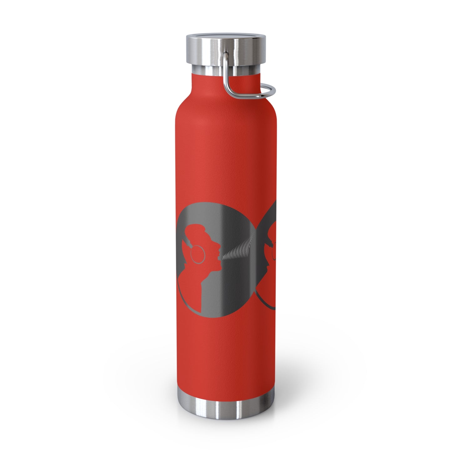 Stylish Copper Insulated Water Bottle for On-the-Go Hydration | Fitness, Travel, Eco-Friendly Gift, Unique Design, 22oz