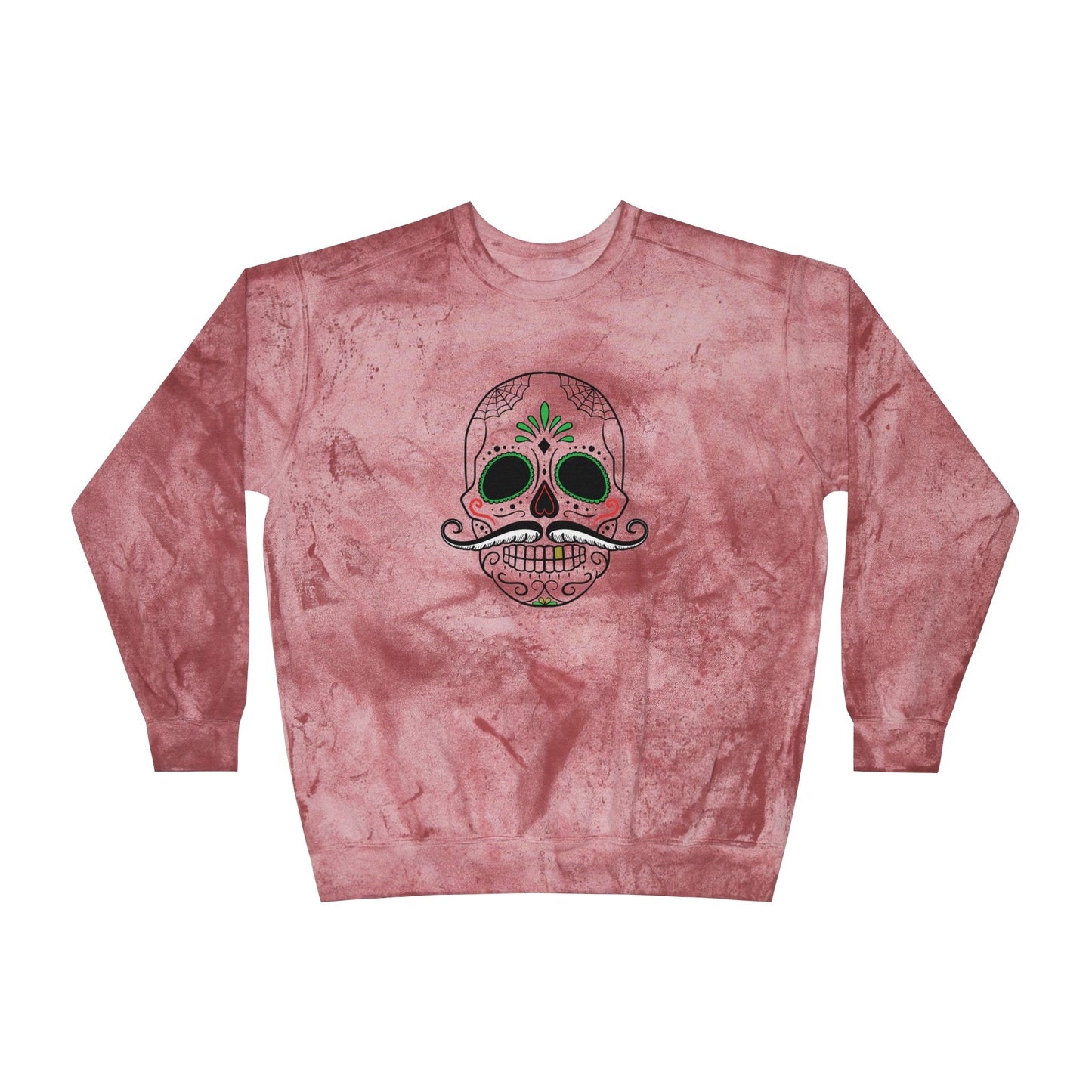 Sugar Skull Crewneck Sweatshirt, Day of the Dead Apparel